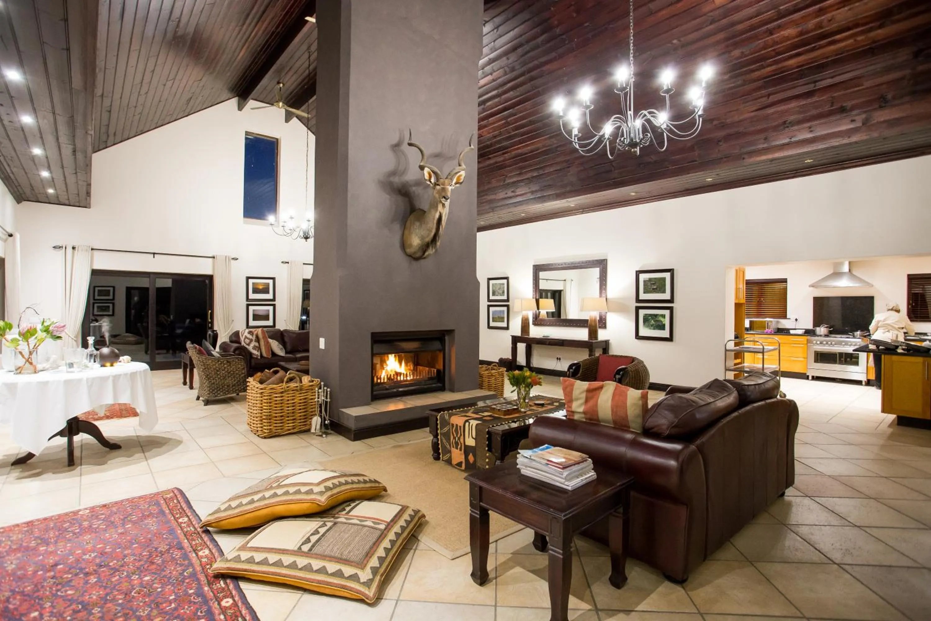 Food and drinks in Wildehondekloof Game Lodge