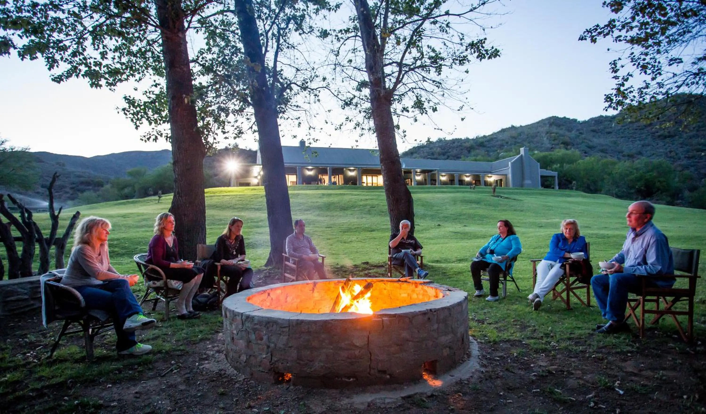River view in Wildehondekloof Game Lodge