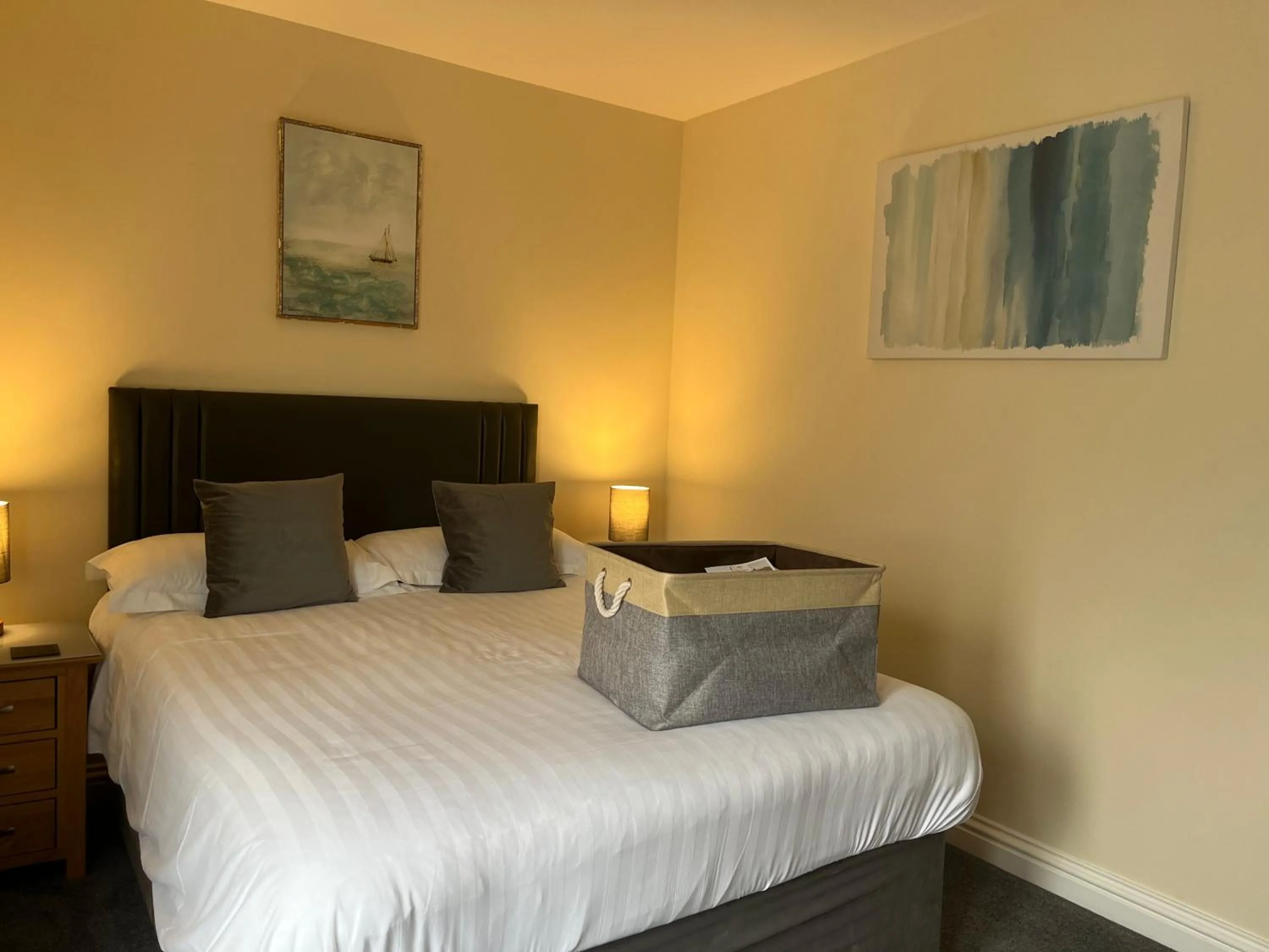 Bed in Fir Tree Barn