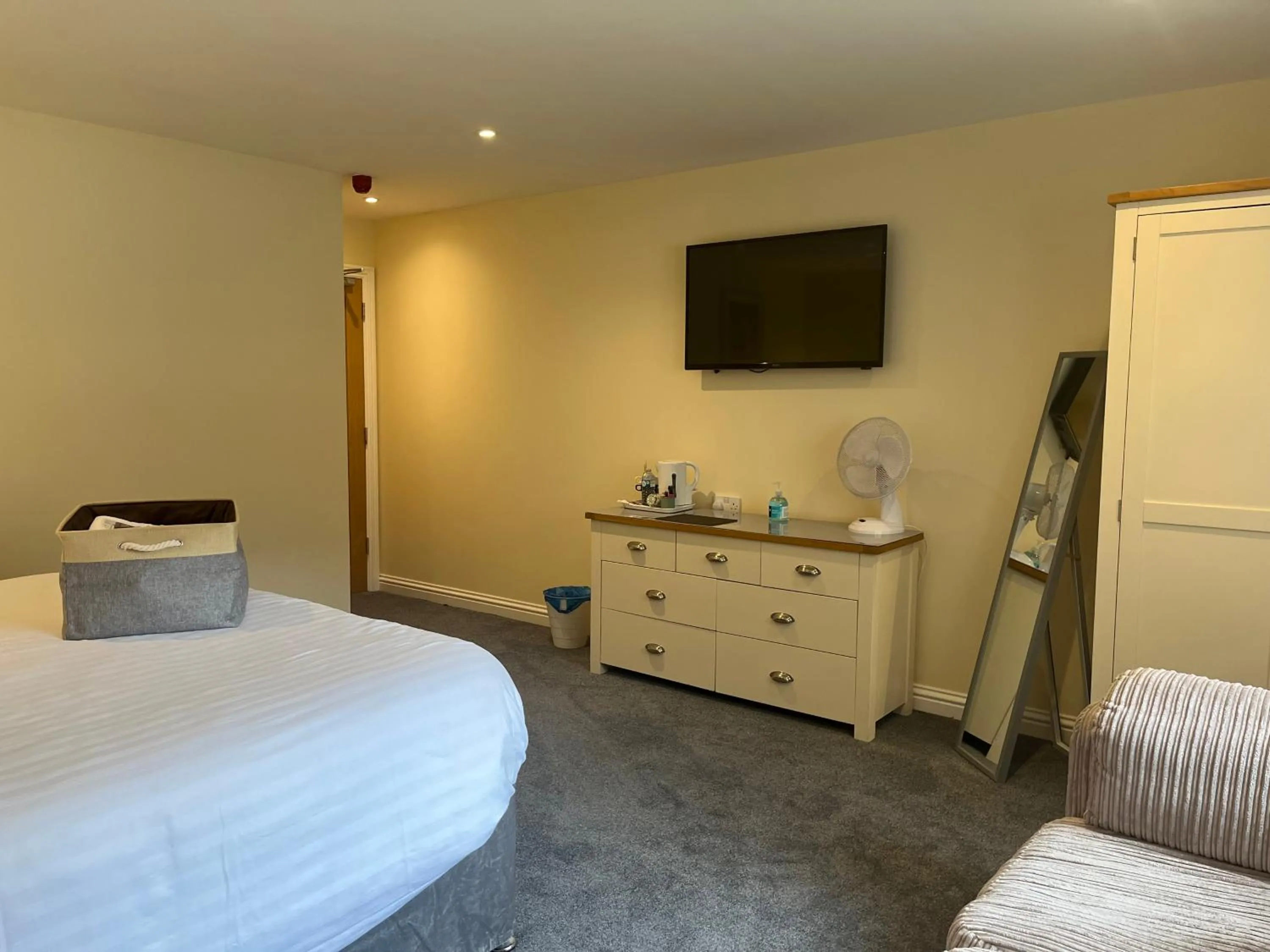 Bed in Fir Tree Barn