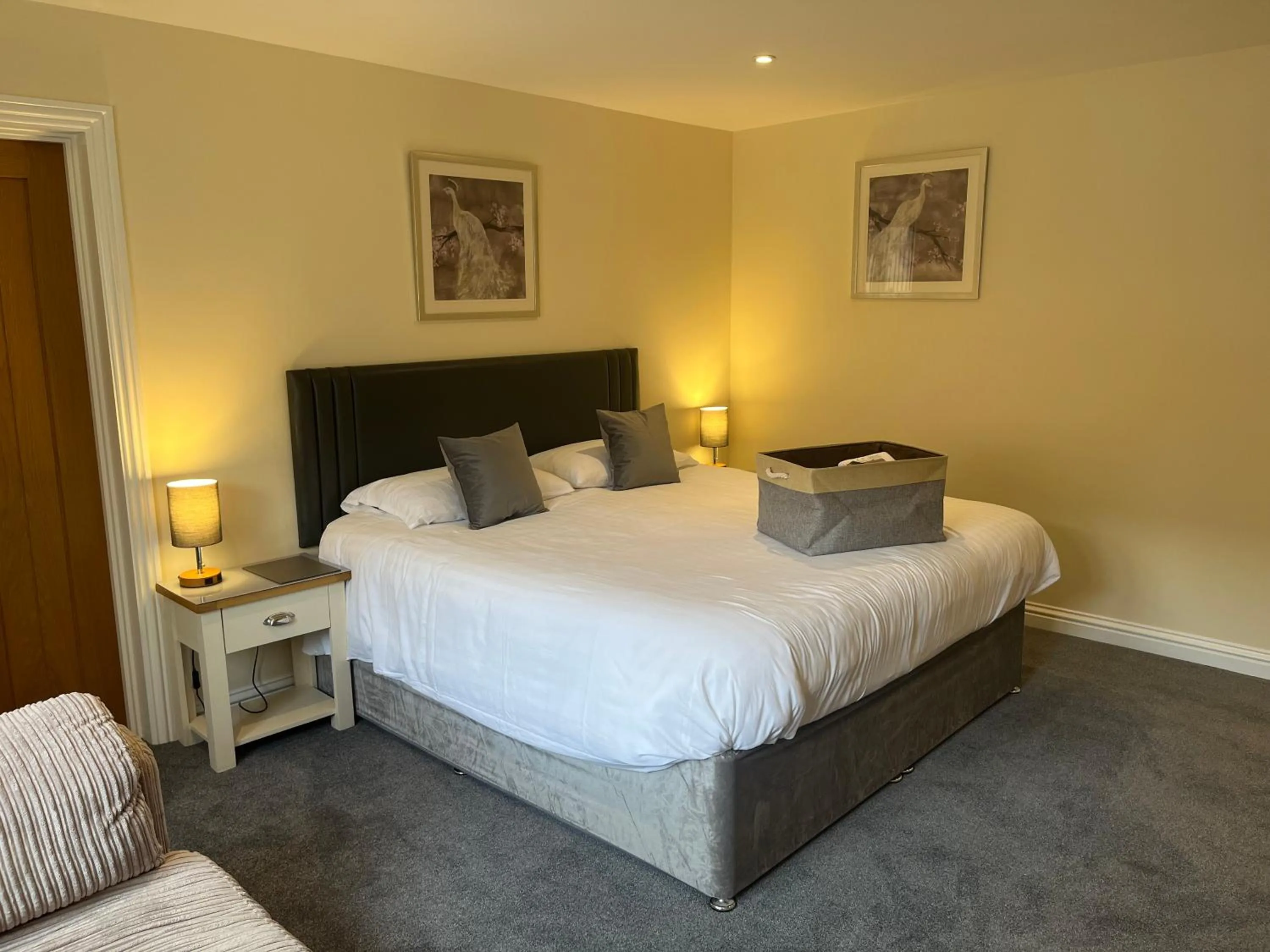 Bed in Fir Tree Barn