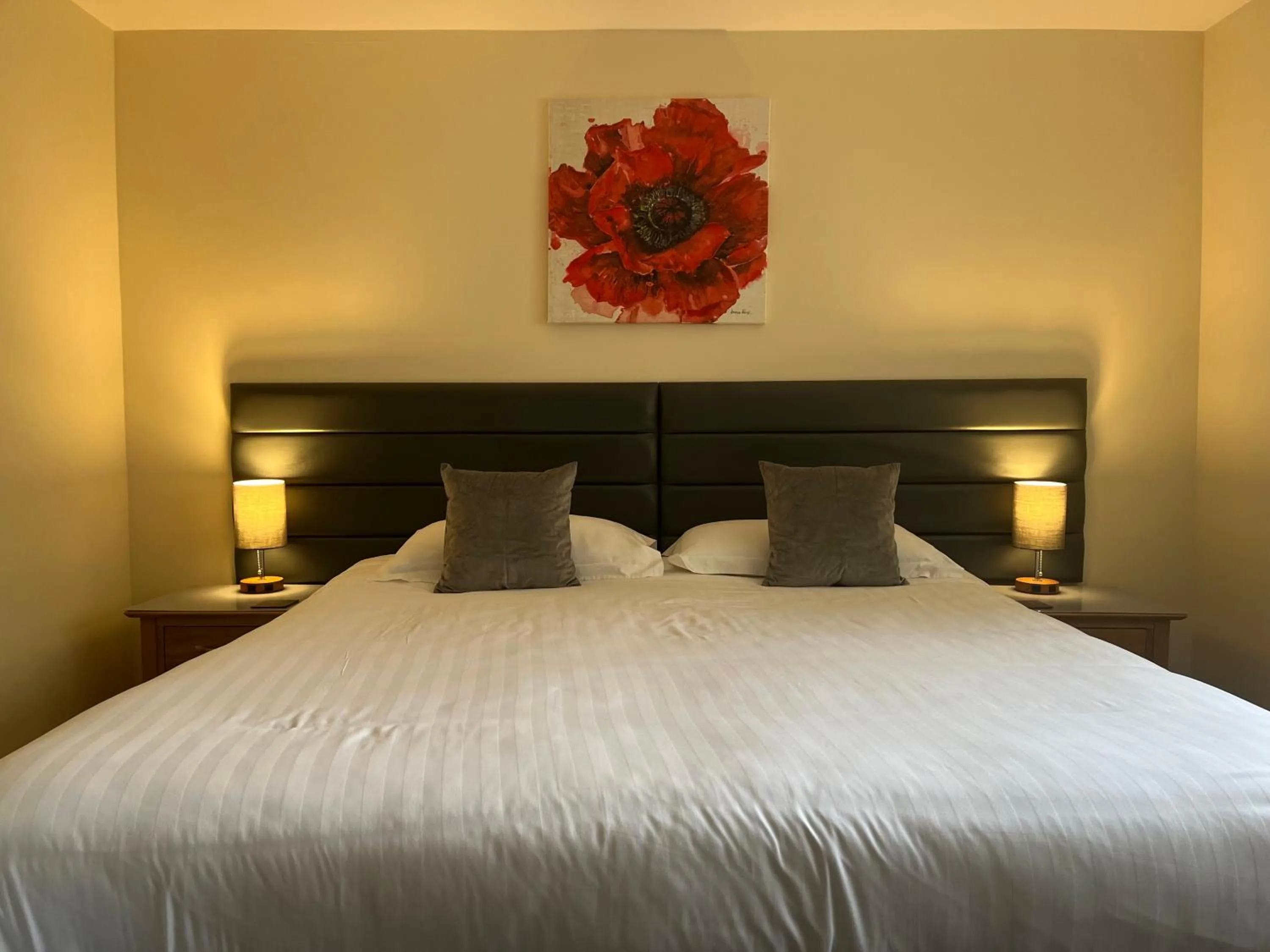 Bed in Fir Tree Barn