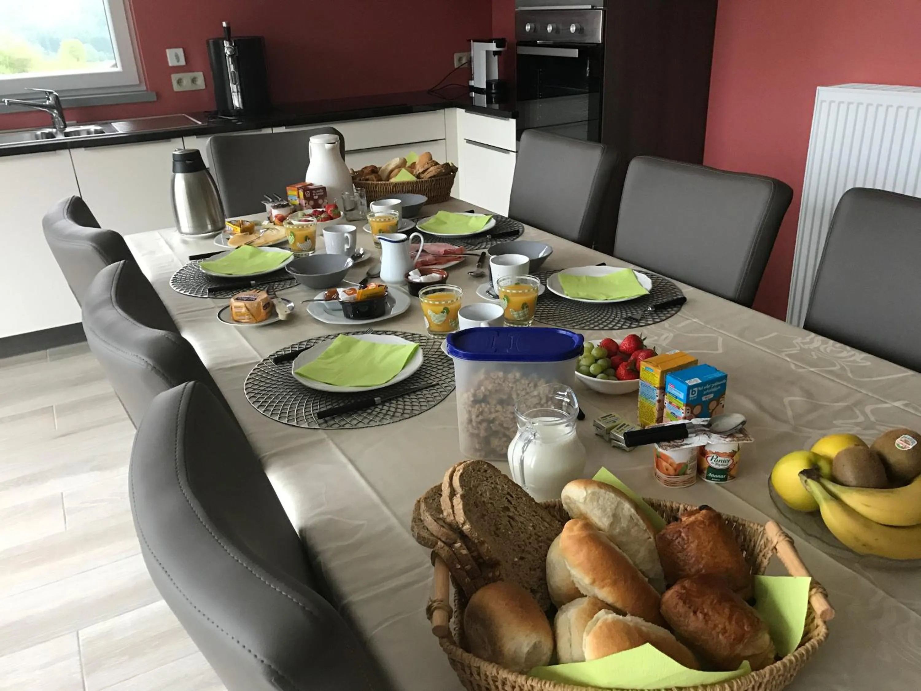 Breakfast in La Colombe