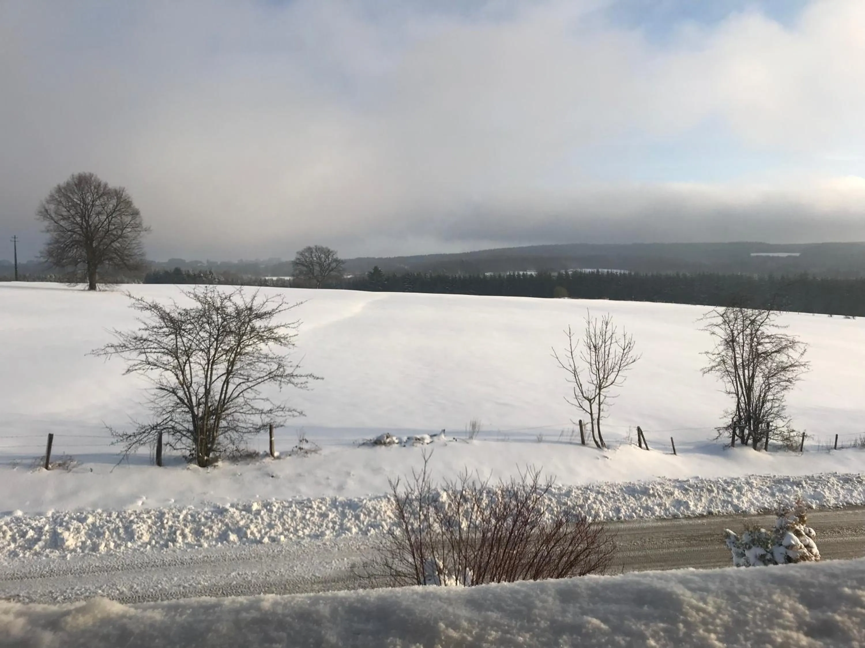 Natural landscape in La Colombe
