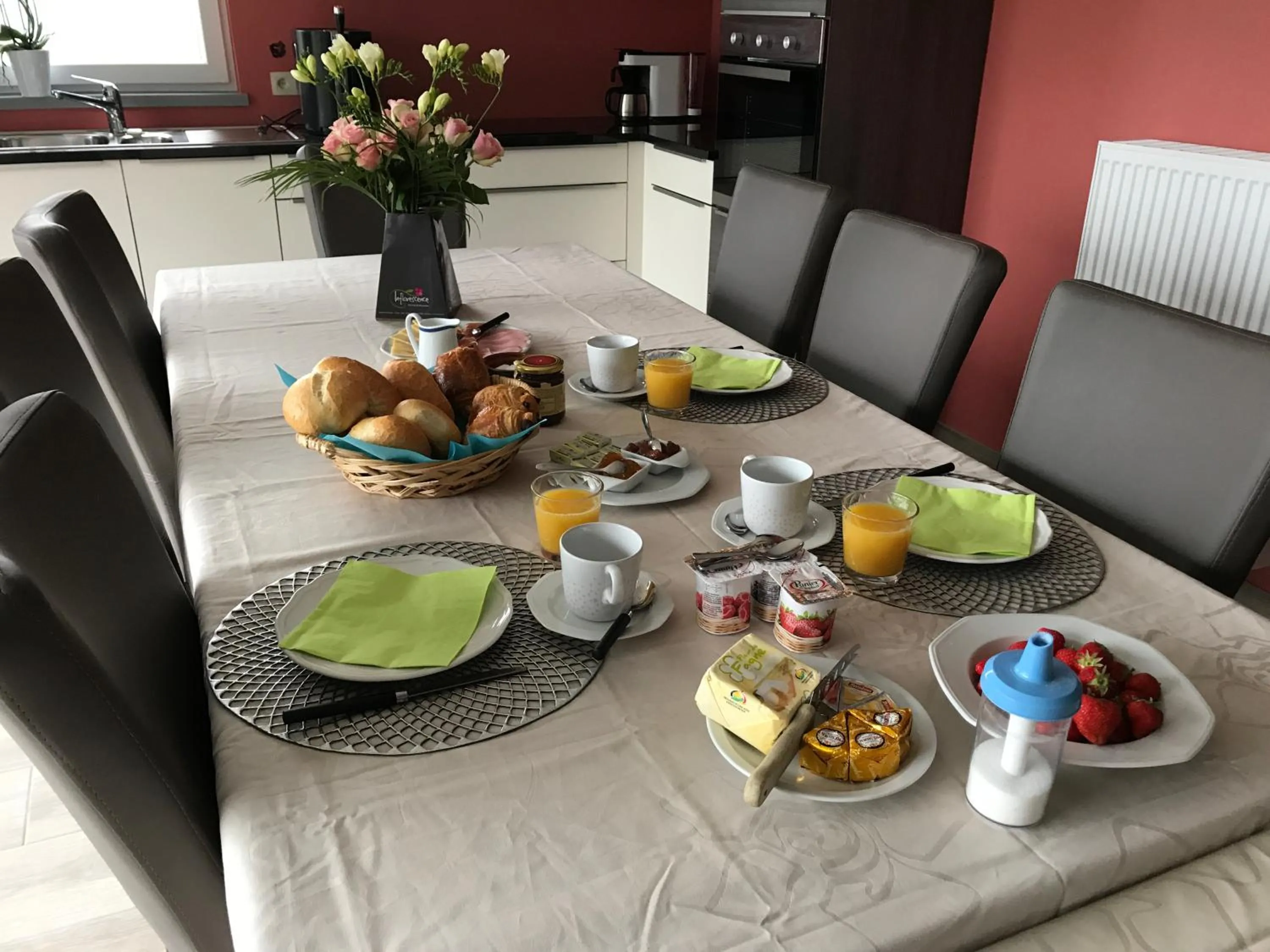 Food close-up in La Colombe