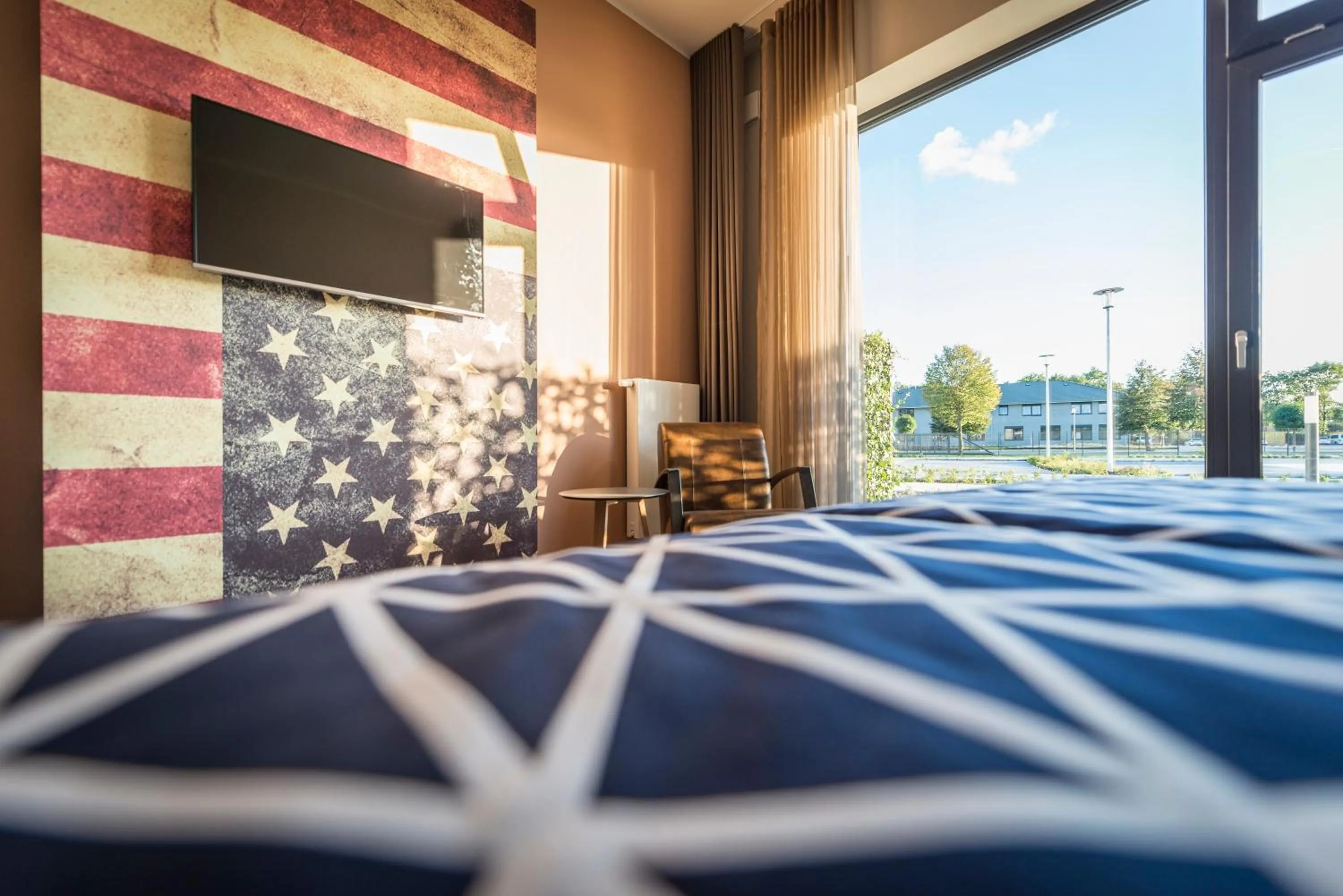 Photo of the whole room, Bed in Gästehaus der zvoove Akademie