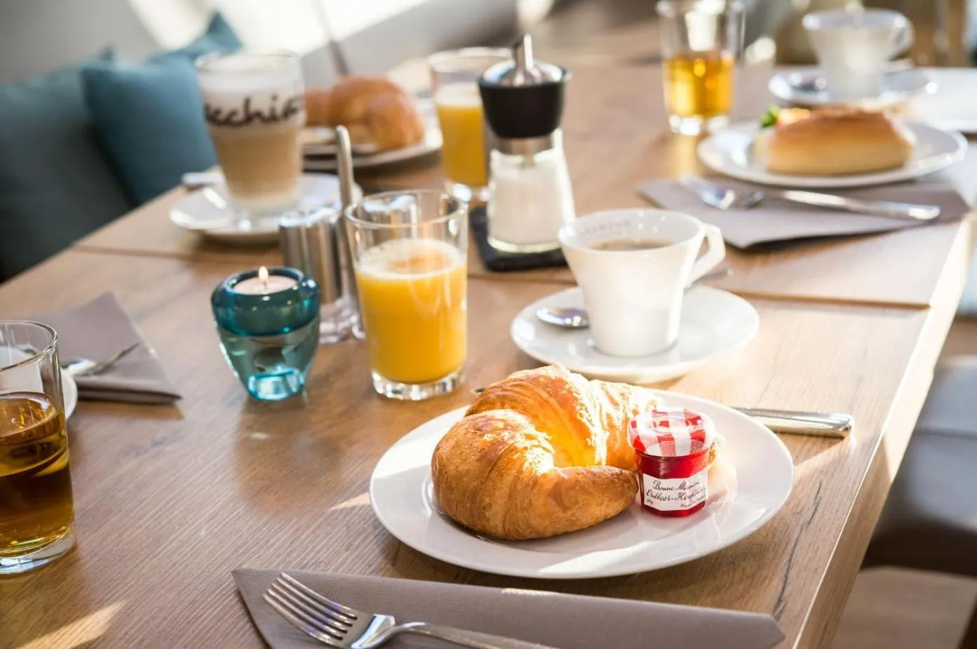 Breakfast in Gästehaus der zvoove Akademie