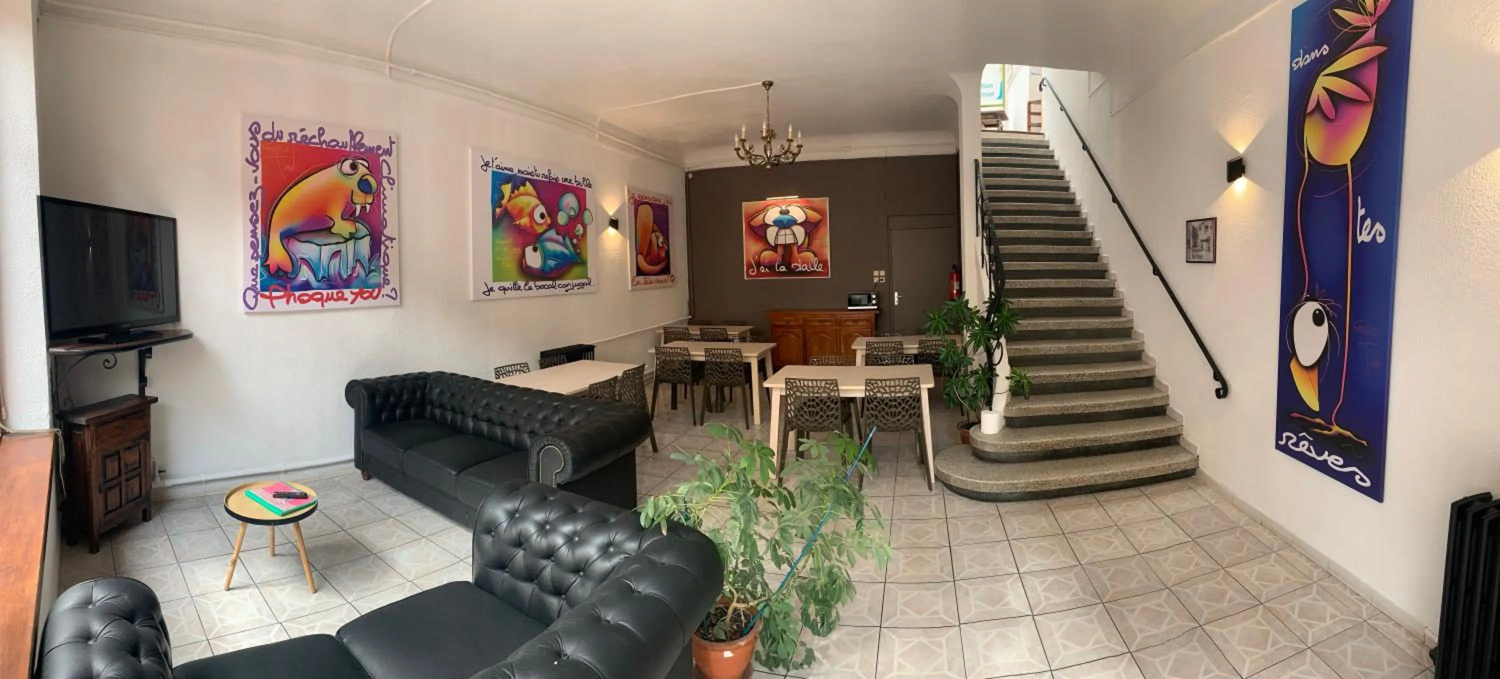 Lobby or reception in Hotel Le Centre