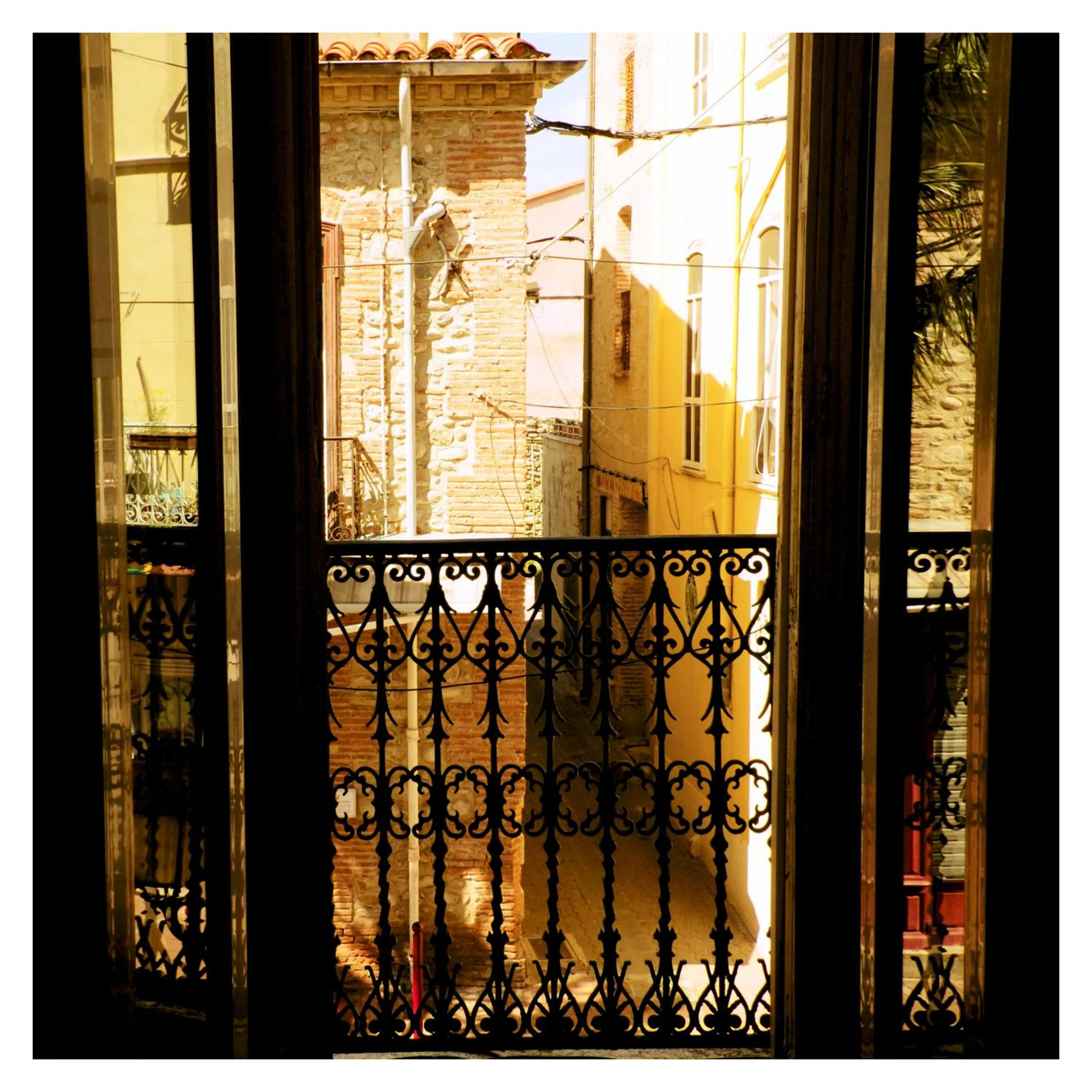 Balcony/Terrace in Hotel Le Centre