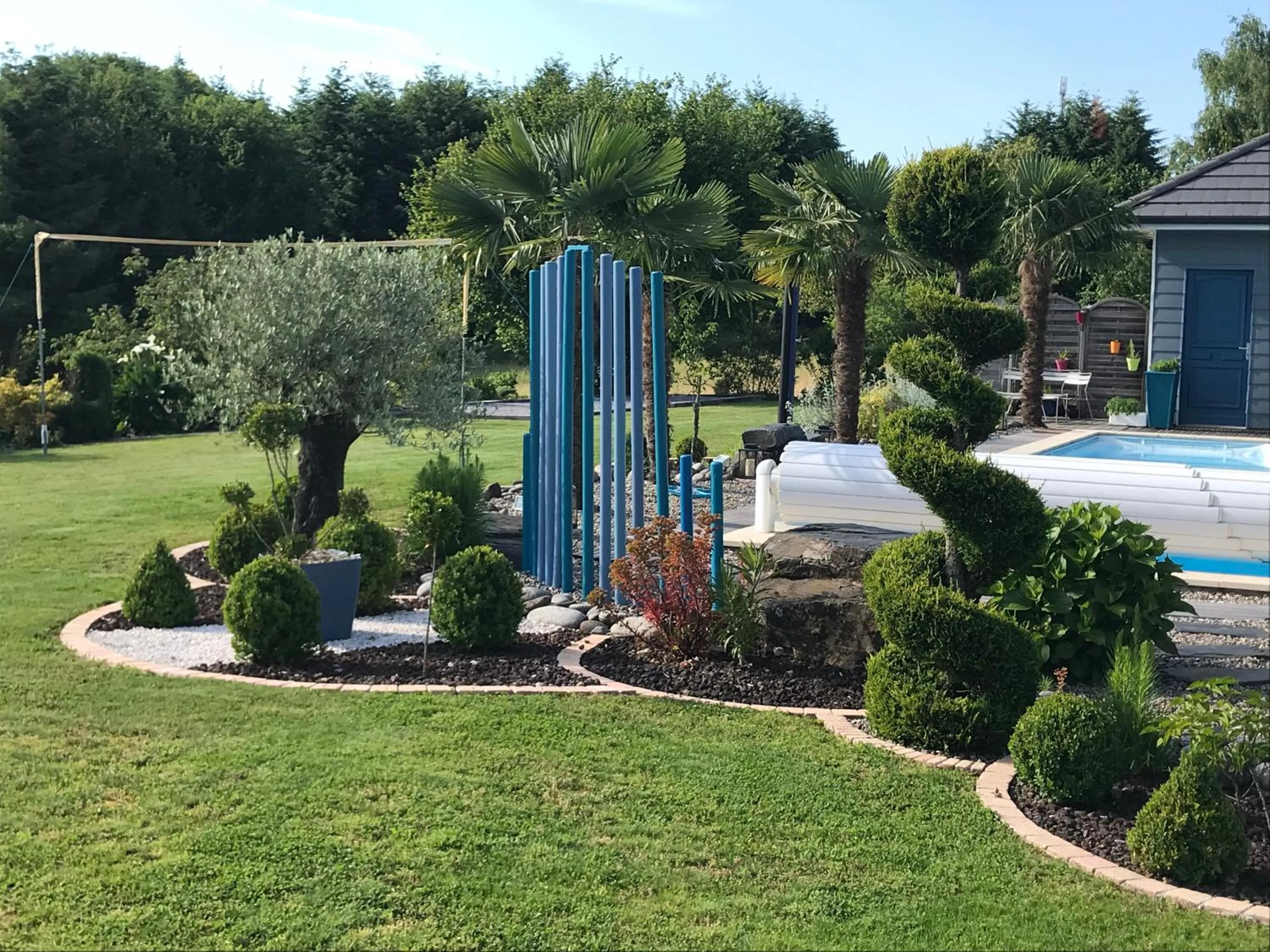 Garden in Escale en Correze