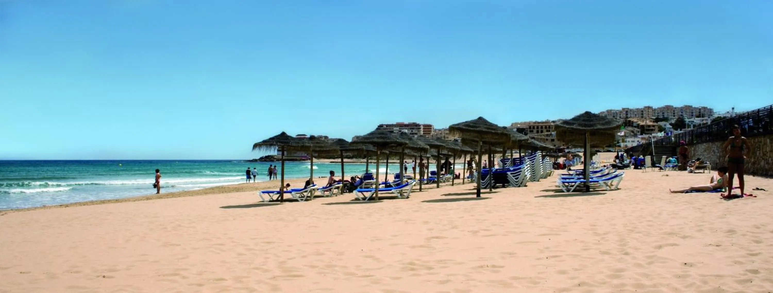 Beach in Homely Apartments Calle Apolo