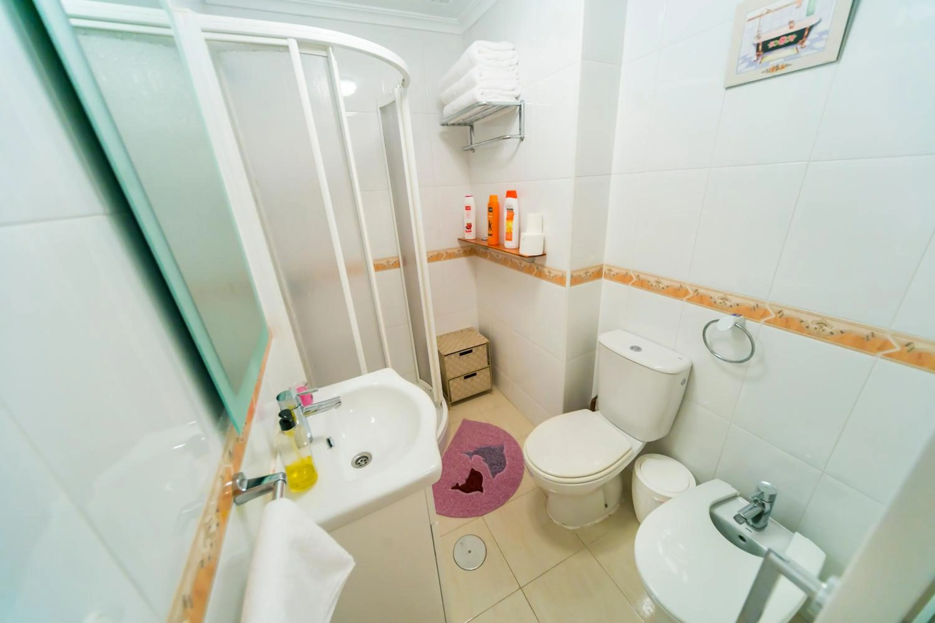 Bathroom in Homely Apartments Calle Apolo