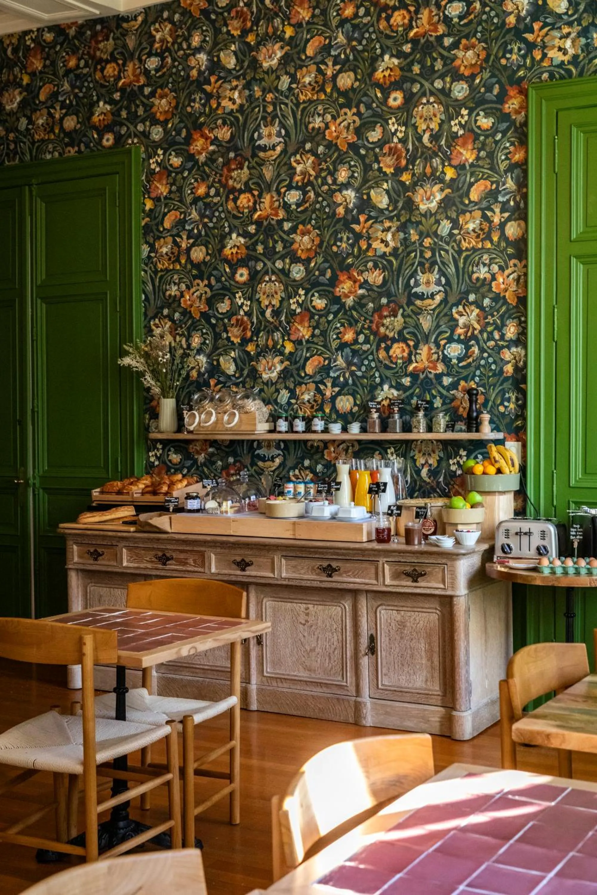 Food and drinks in Hôtel du Mail