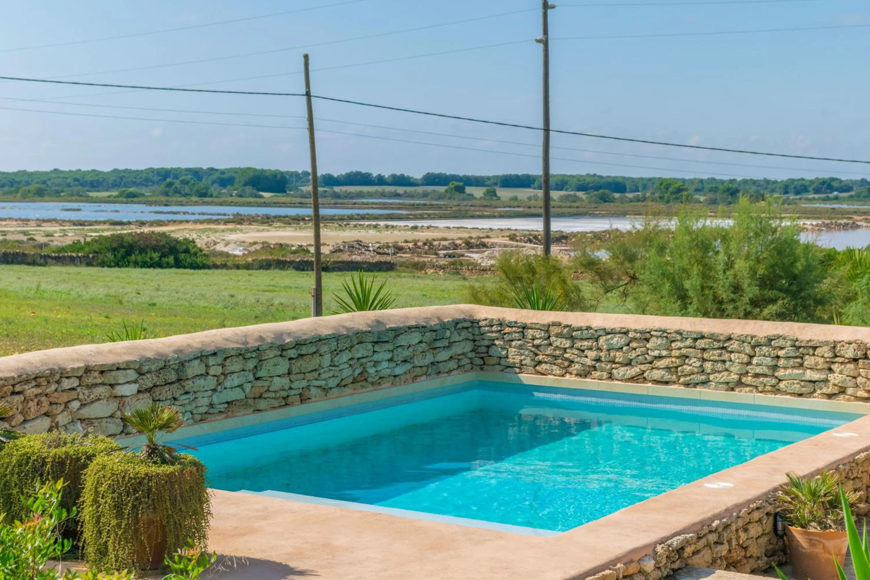 Swimming pool in Villa Es Molí­ Des Trenc