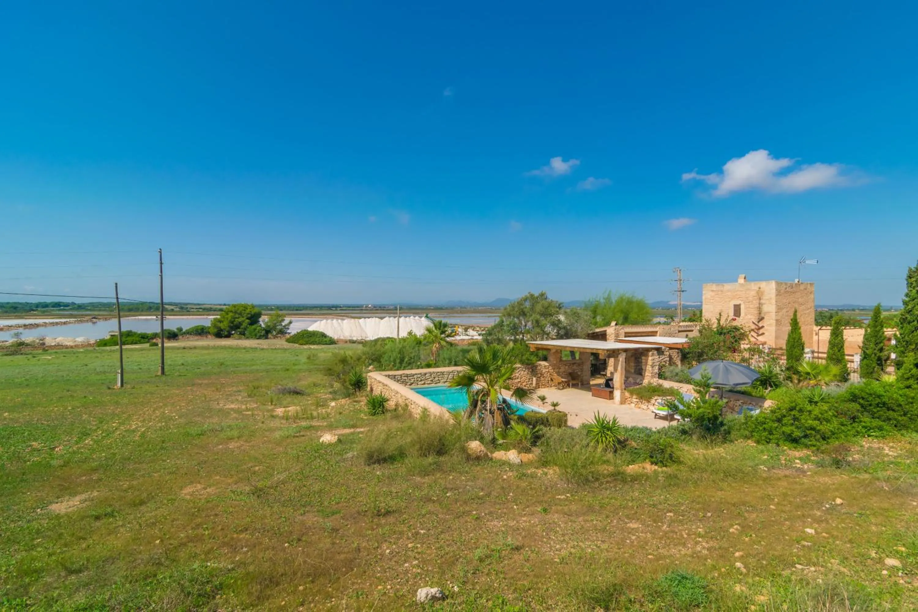 Garden in Villa Es Molí­ Des Trenc