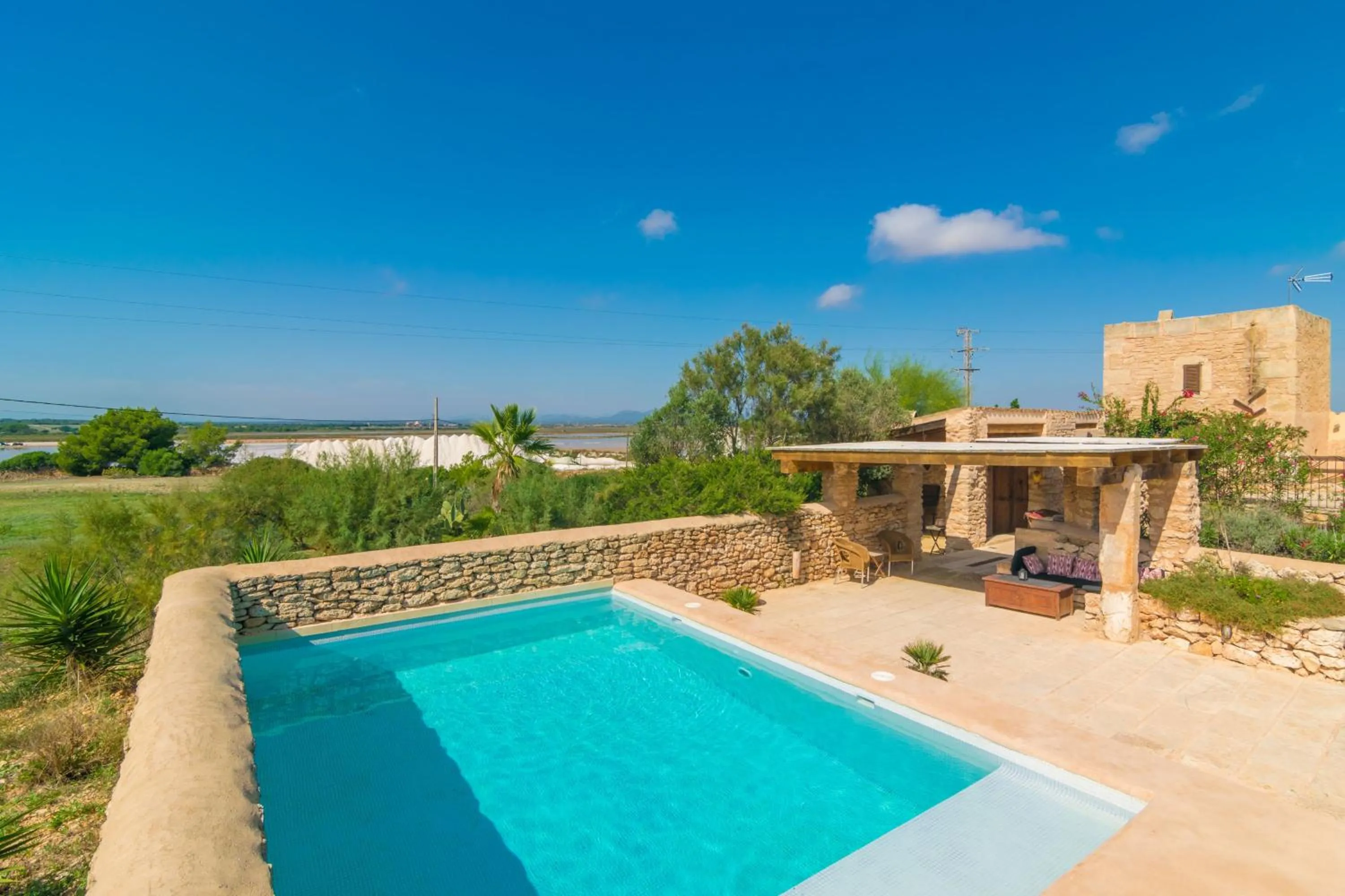 Swimming pool in Villa Es Molí­ Des Trenc