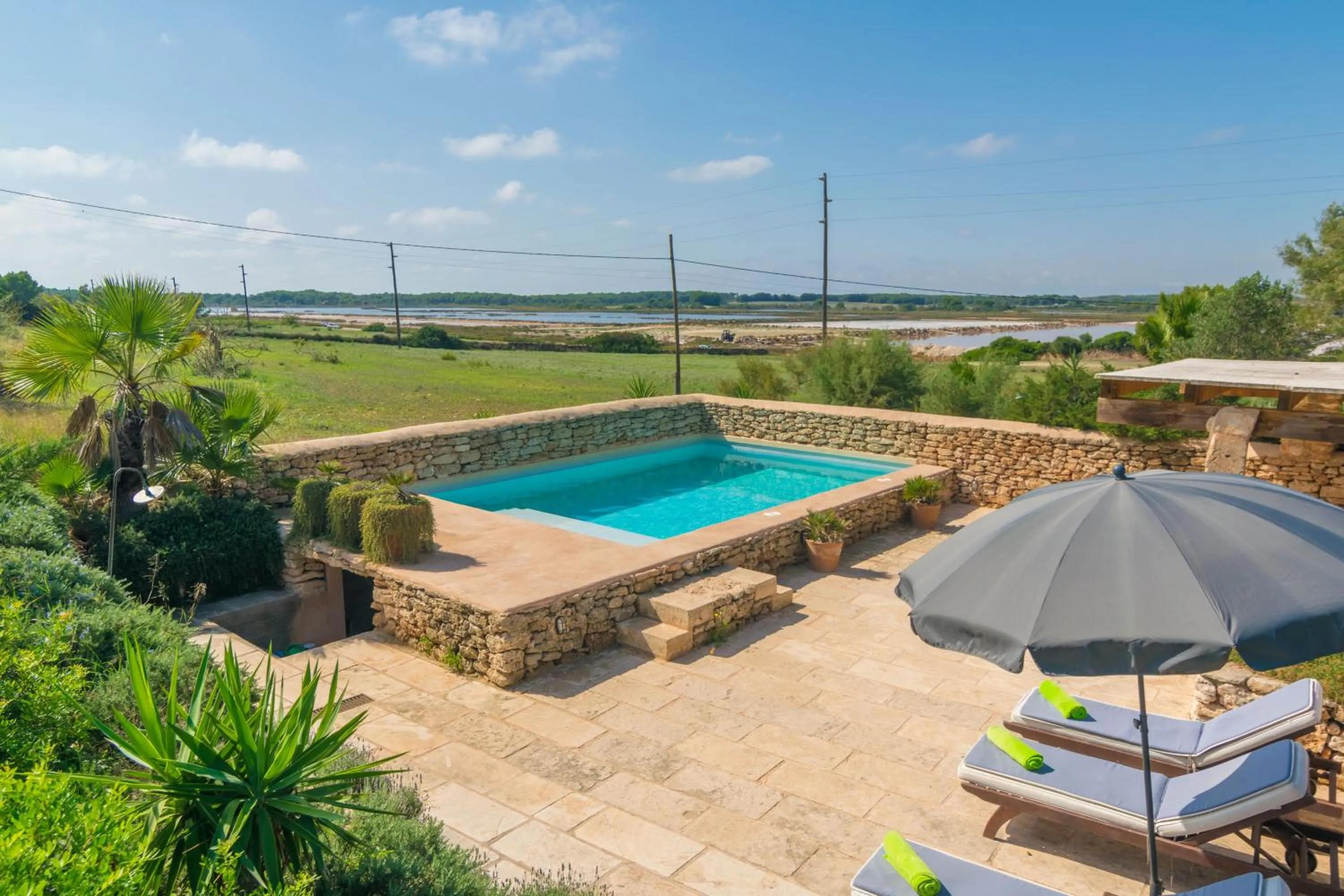 Swimming pool in Villa Es Molí­ Des Trenc