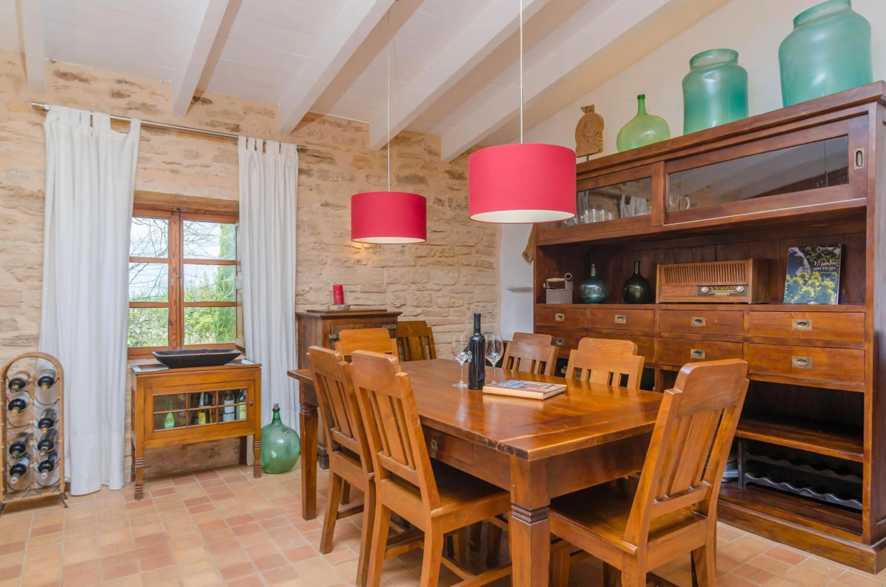 Dining area in Villa Es Molí­ Des Trenc