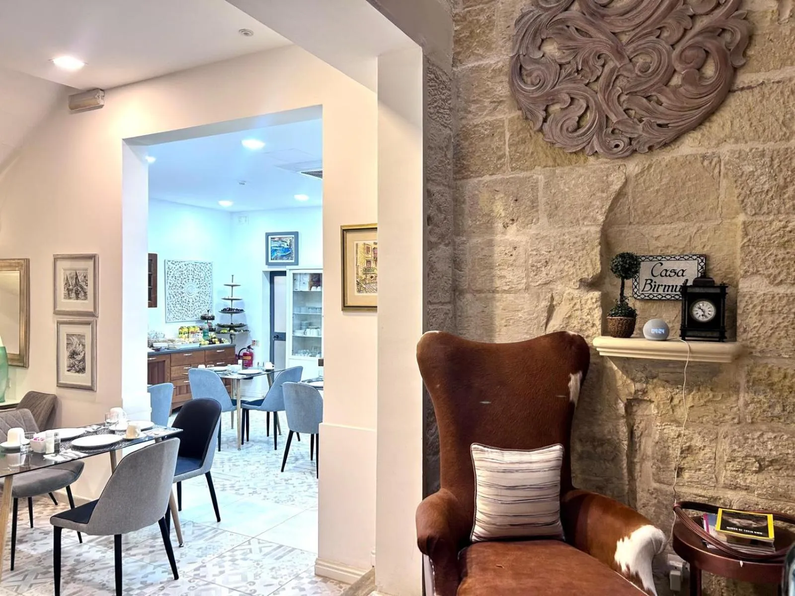 Breakfast in Casa Birmula Boutique Hotel