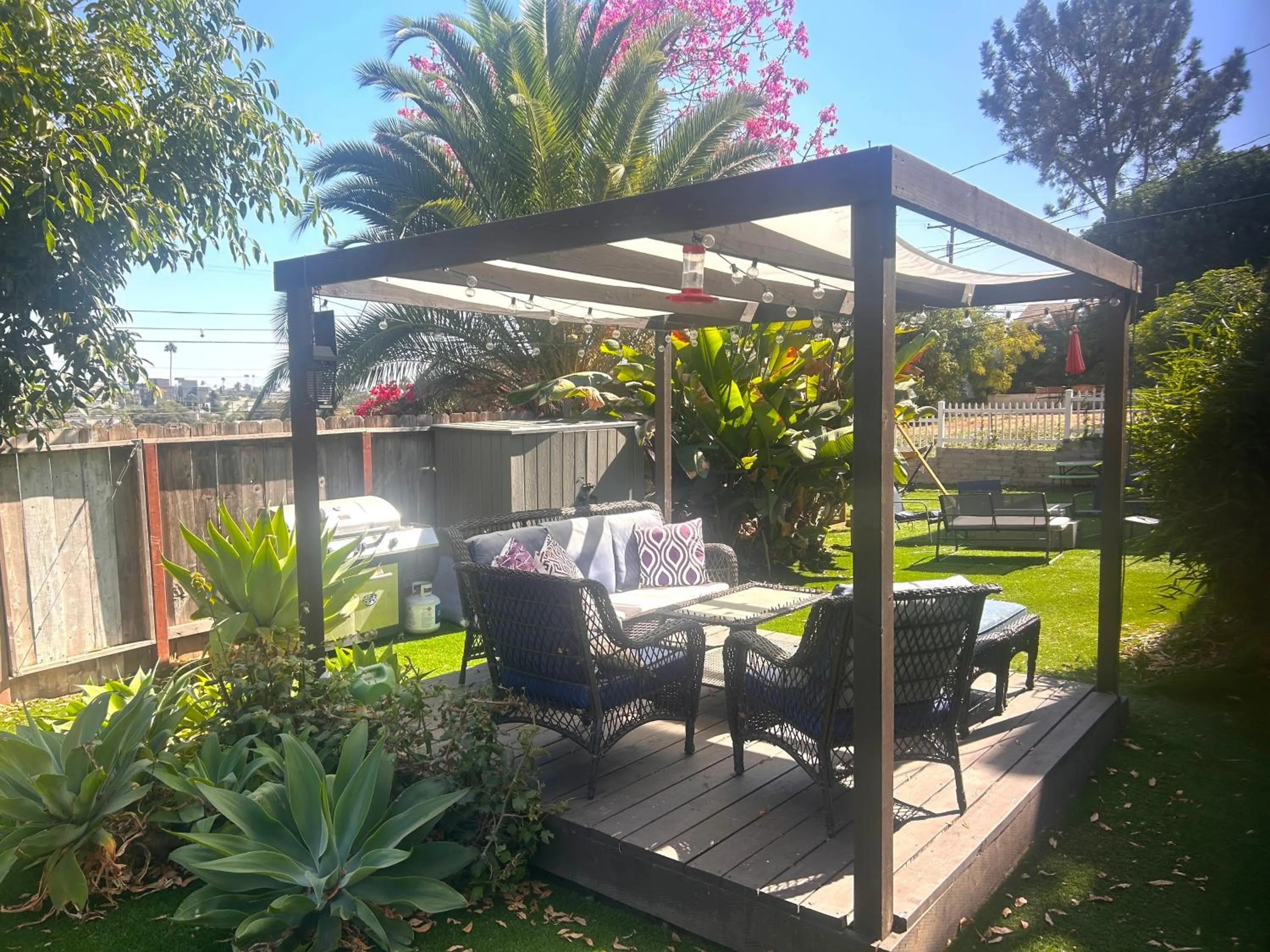 BBQ facilities in Casa San Diego - Spacious Getaway with Backyard, Firepit, Kid Zone