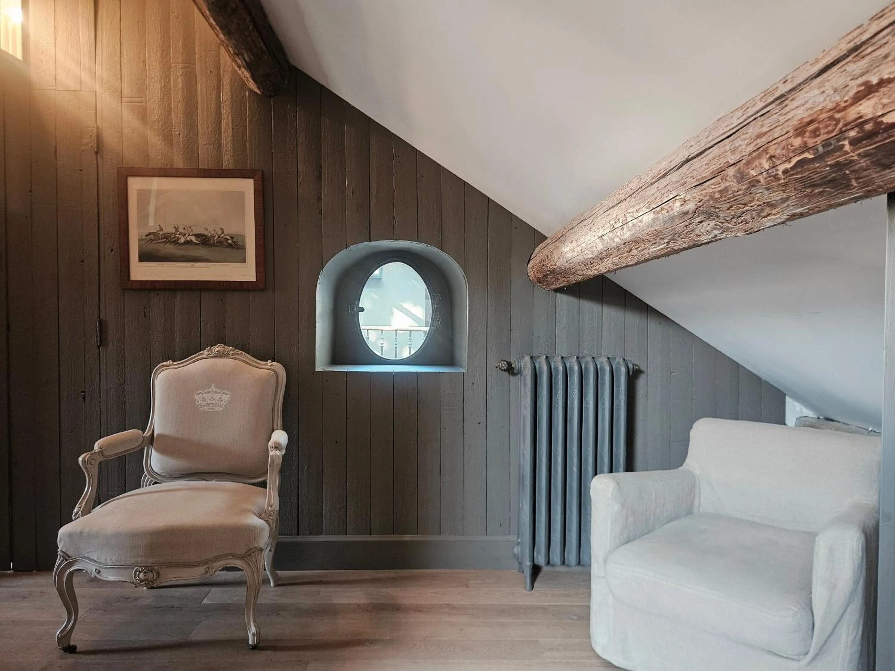 Living room in La Divine Comédie-Suites Deluxe