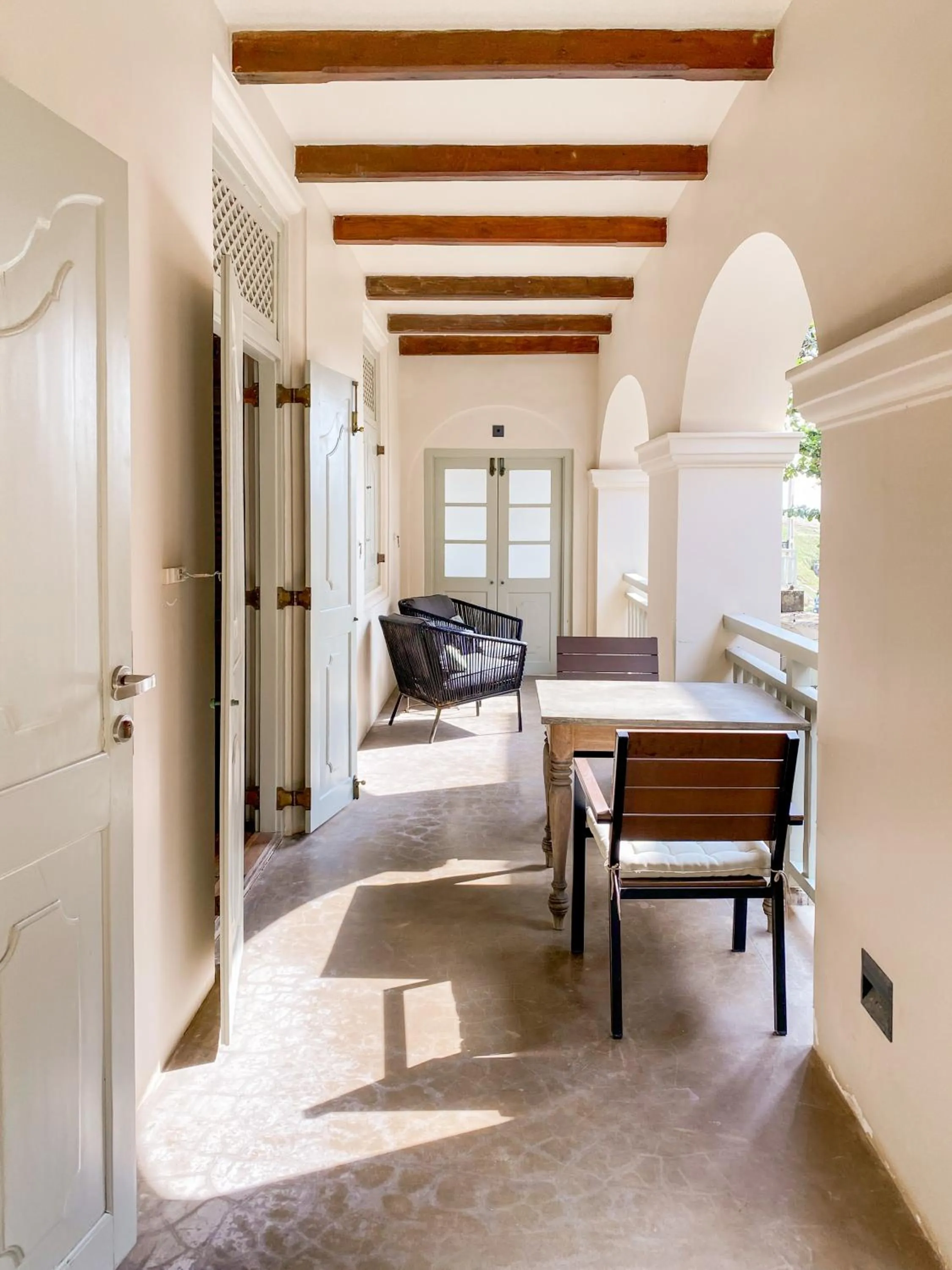 Balcony/Terrace in The Bartizan Galle Fort