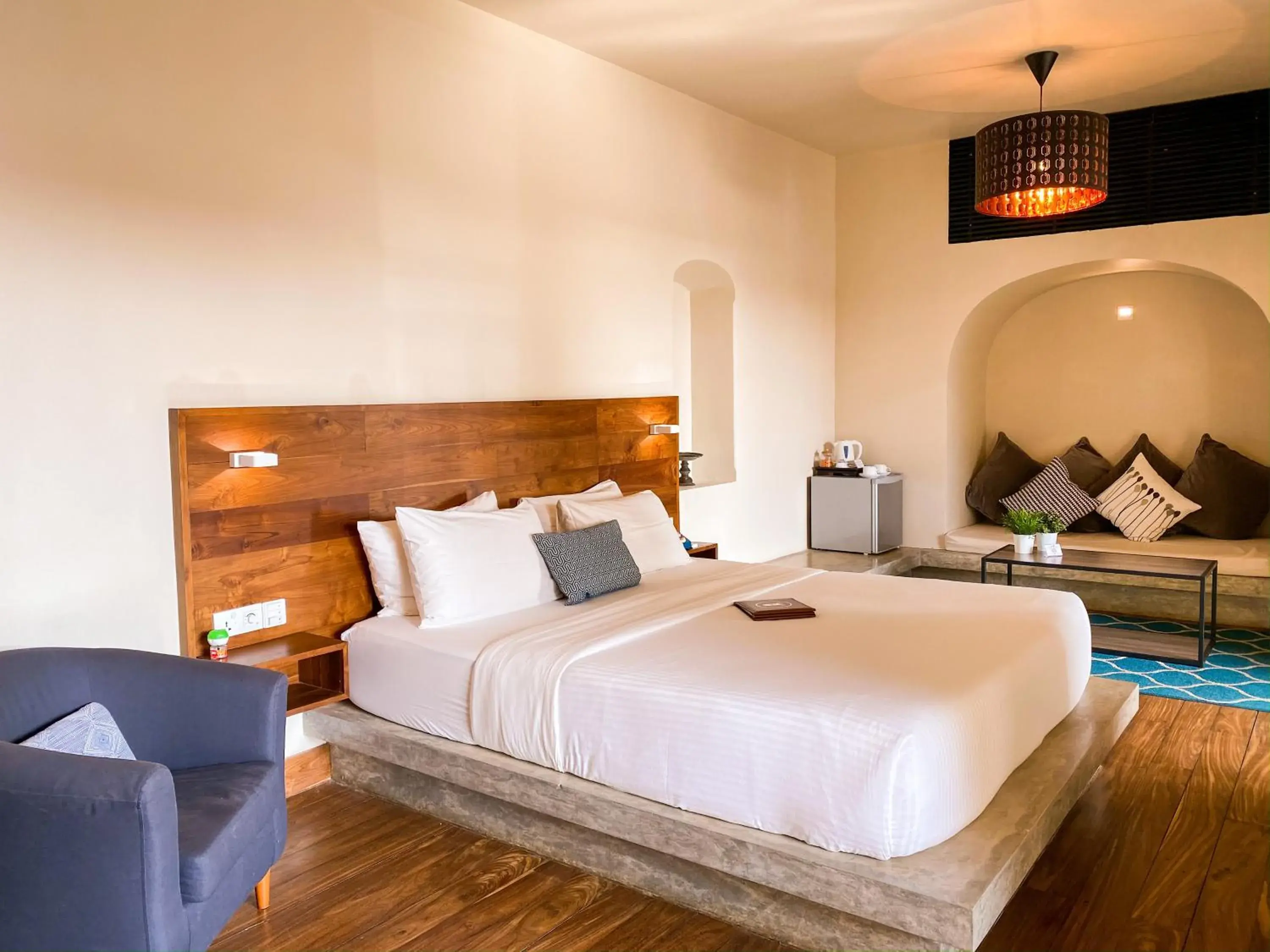 Deluxe Balcony Room with Sea View in The Bartizan Galle Fort Deluxe Balcony Room with Sea View in The Bartizan Galle Fort