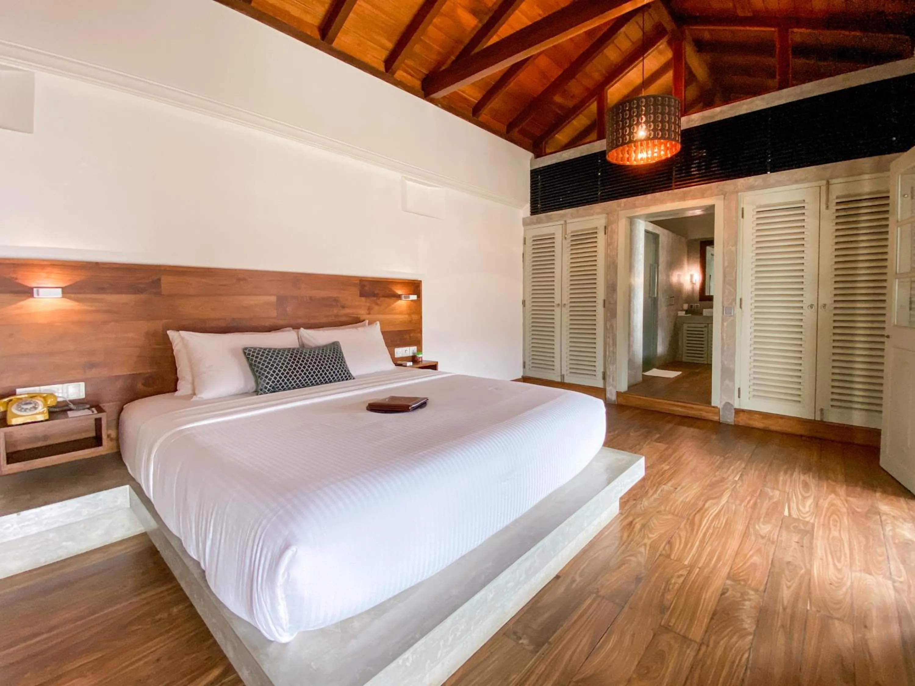 Bed in The Bartizan Galle Fort