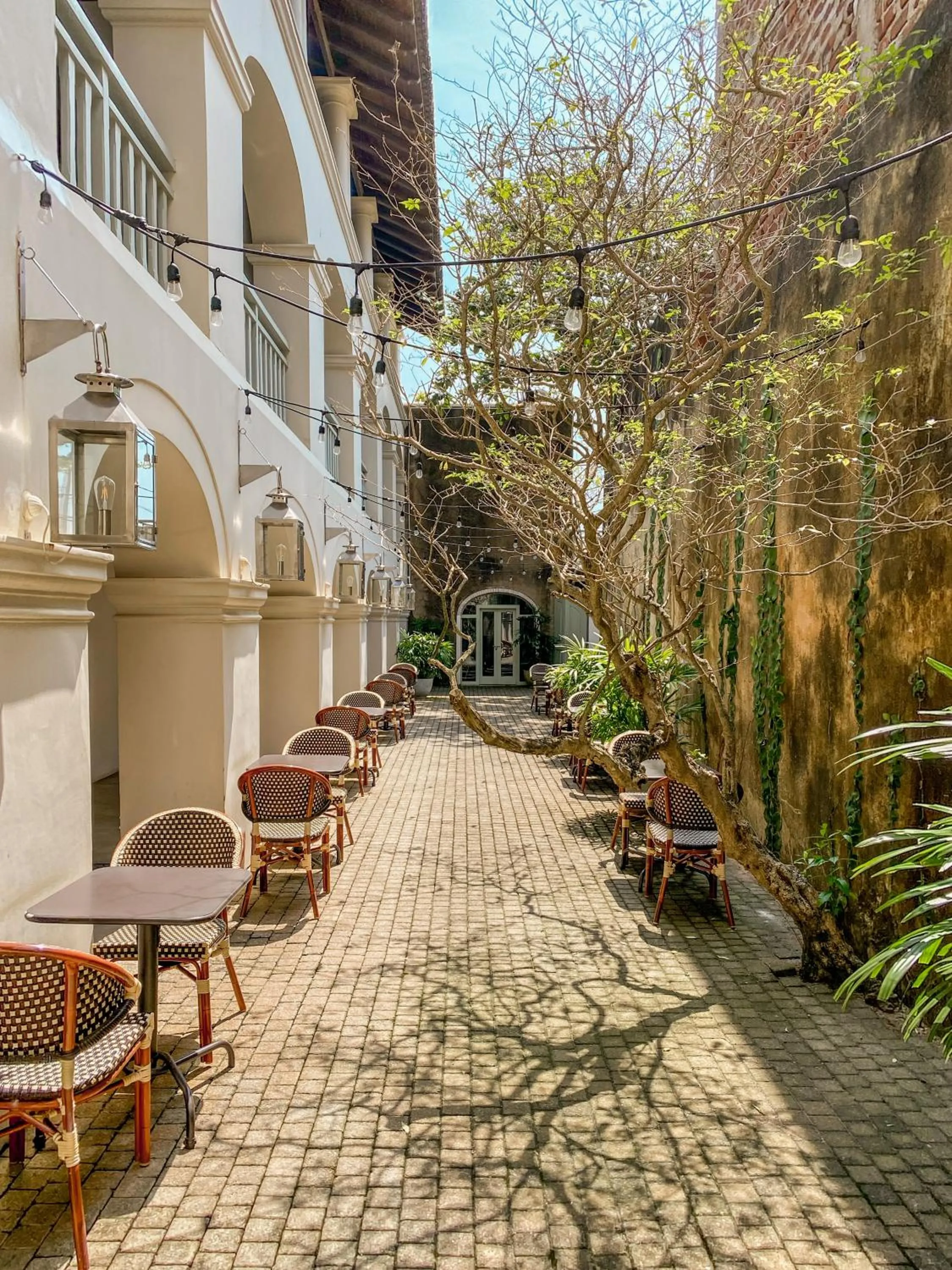 Garden in The Bartizan Galle Fort