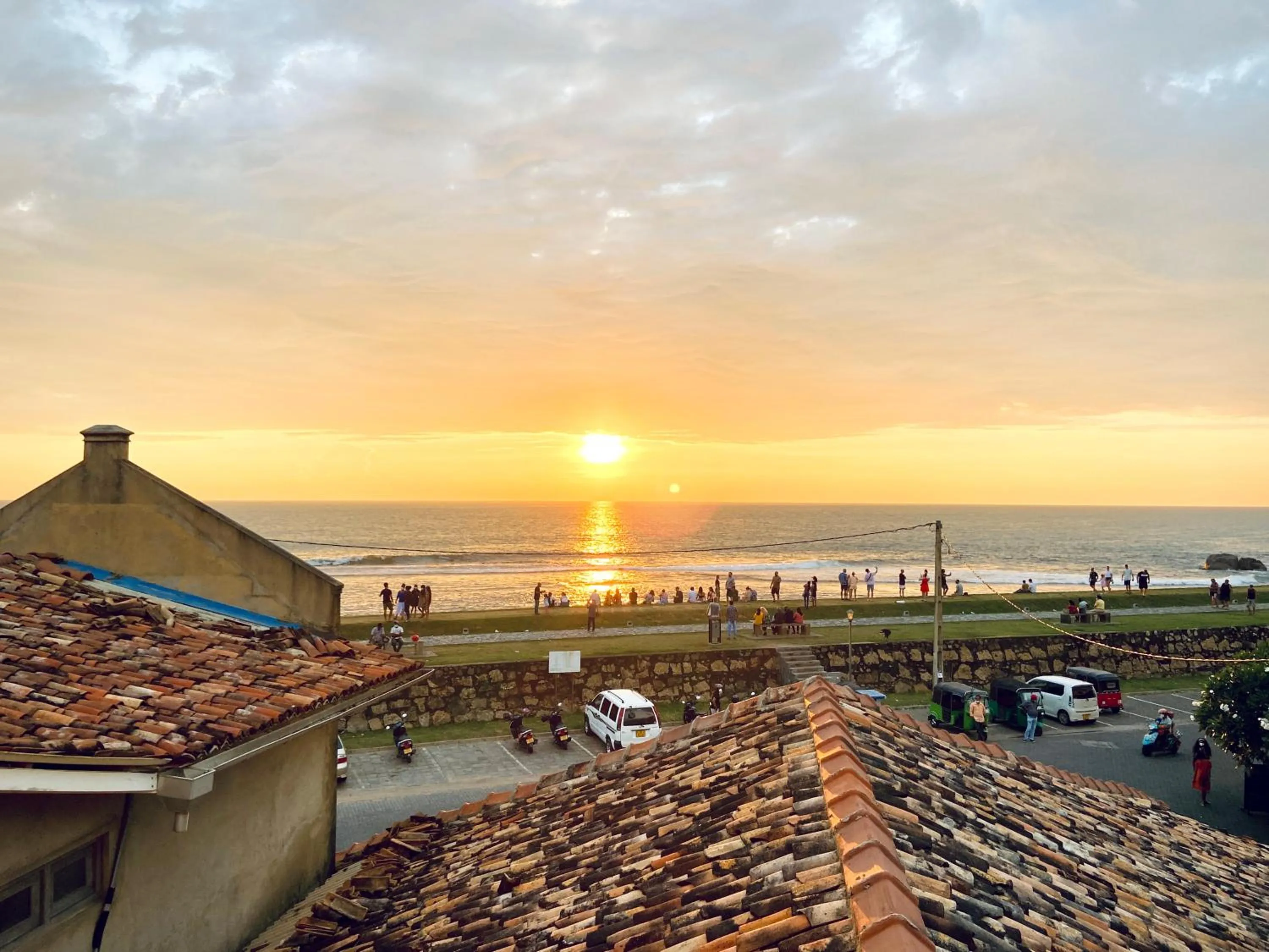 Sea view in The Bartizan Galle Fort