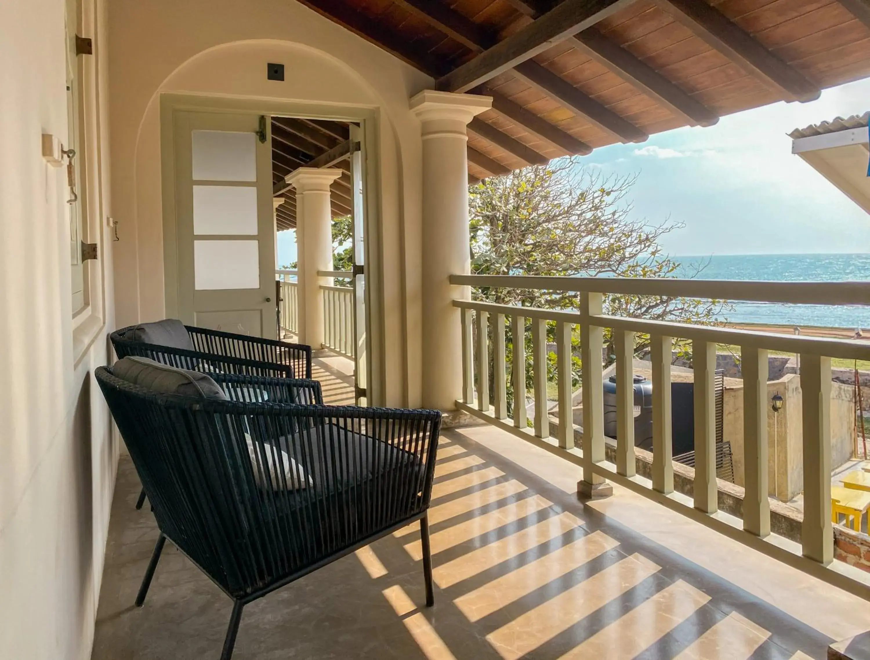 Superior Balcony Room with Partial Sea View in The Bartizan Galle Fort Superior Balcony Room with Partial Sea View in The Bartizan Galle Fort