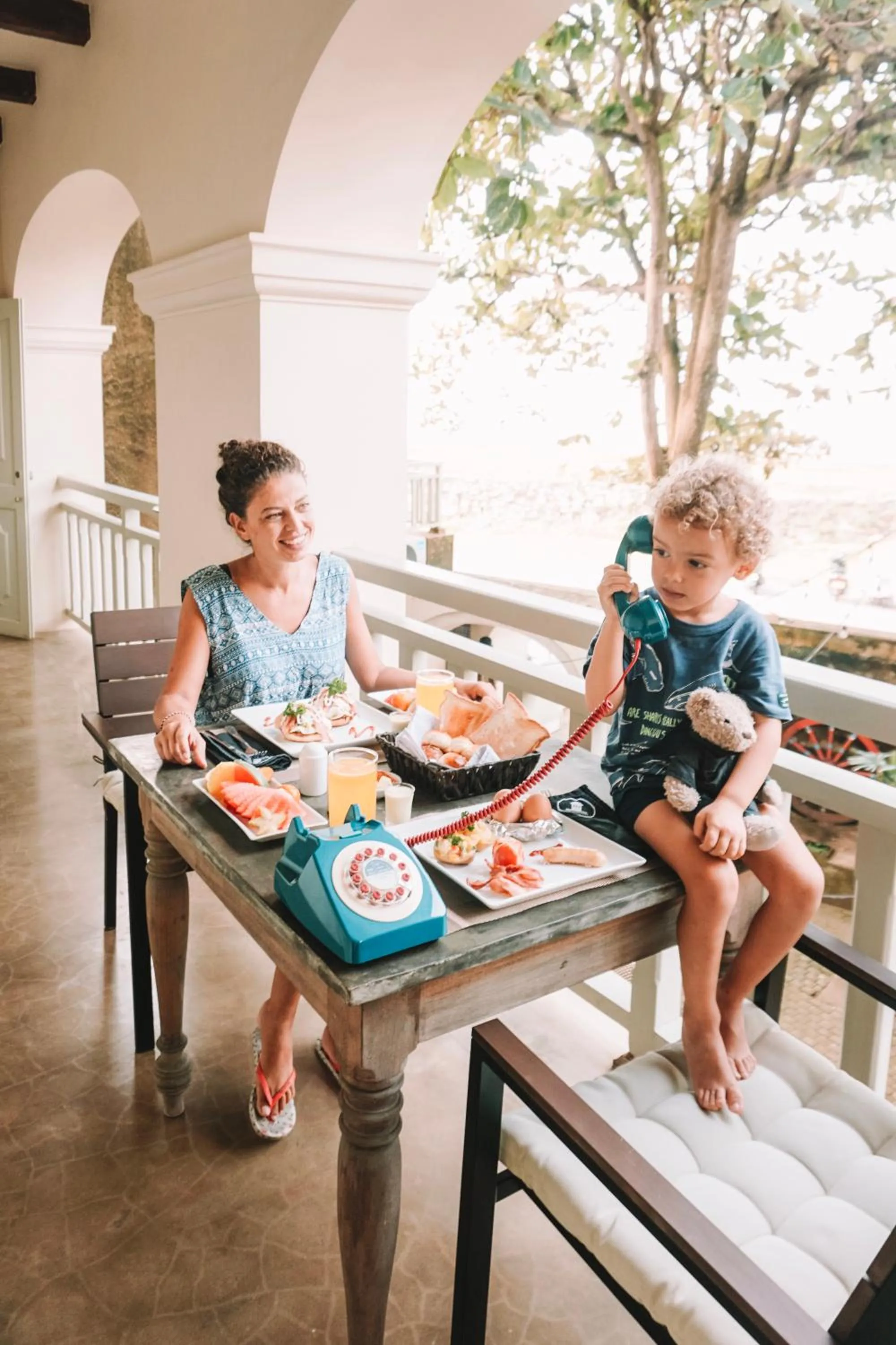 Balcony/Terrace in The Bartizan Galle Fort