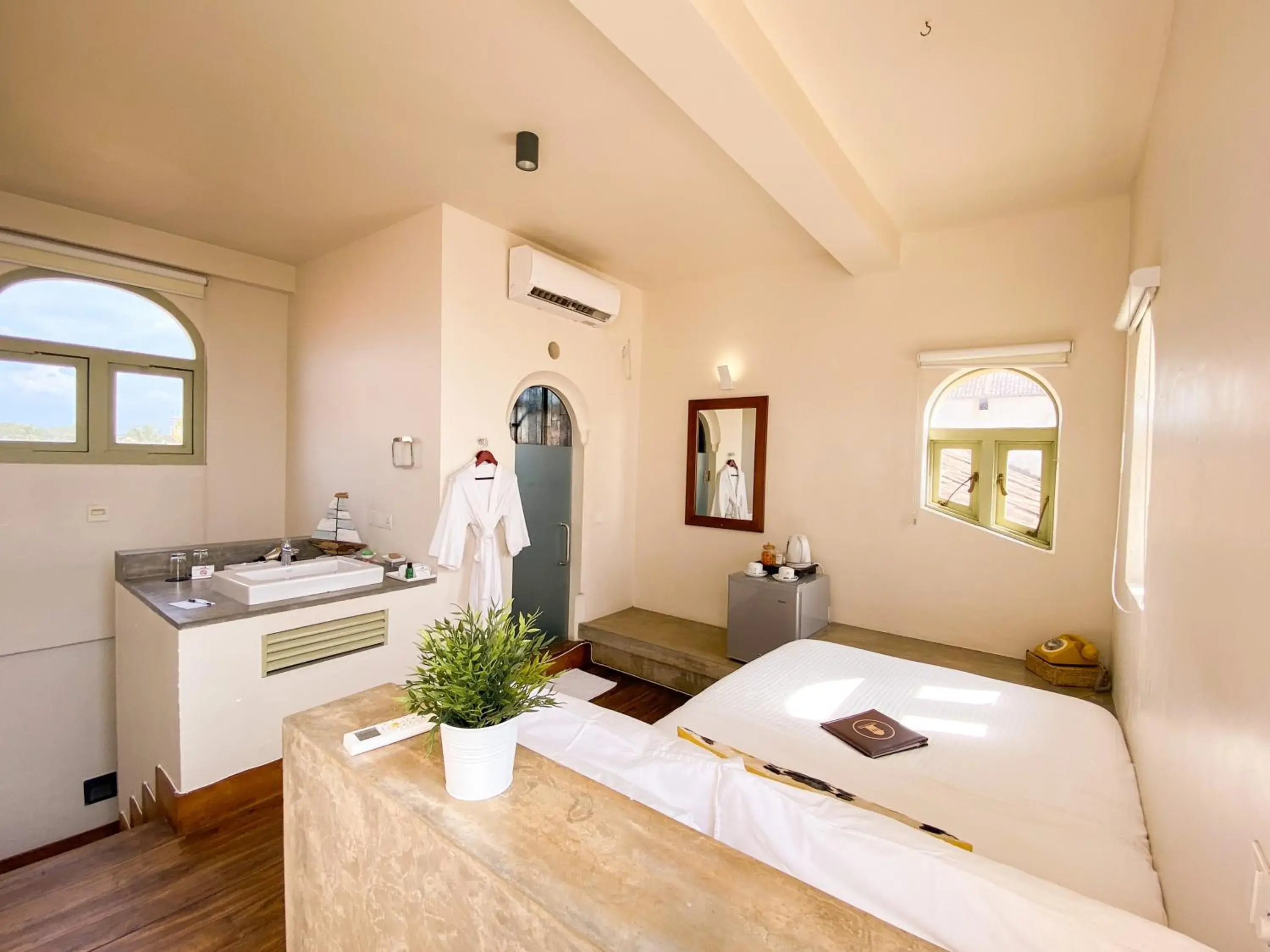 North Tower Room with Terrace and Seaview in The Bartizan Galle Fort North Tower Room with Terrace and Seaview in The Bartizan Galle Fort