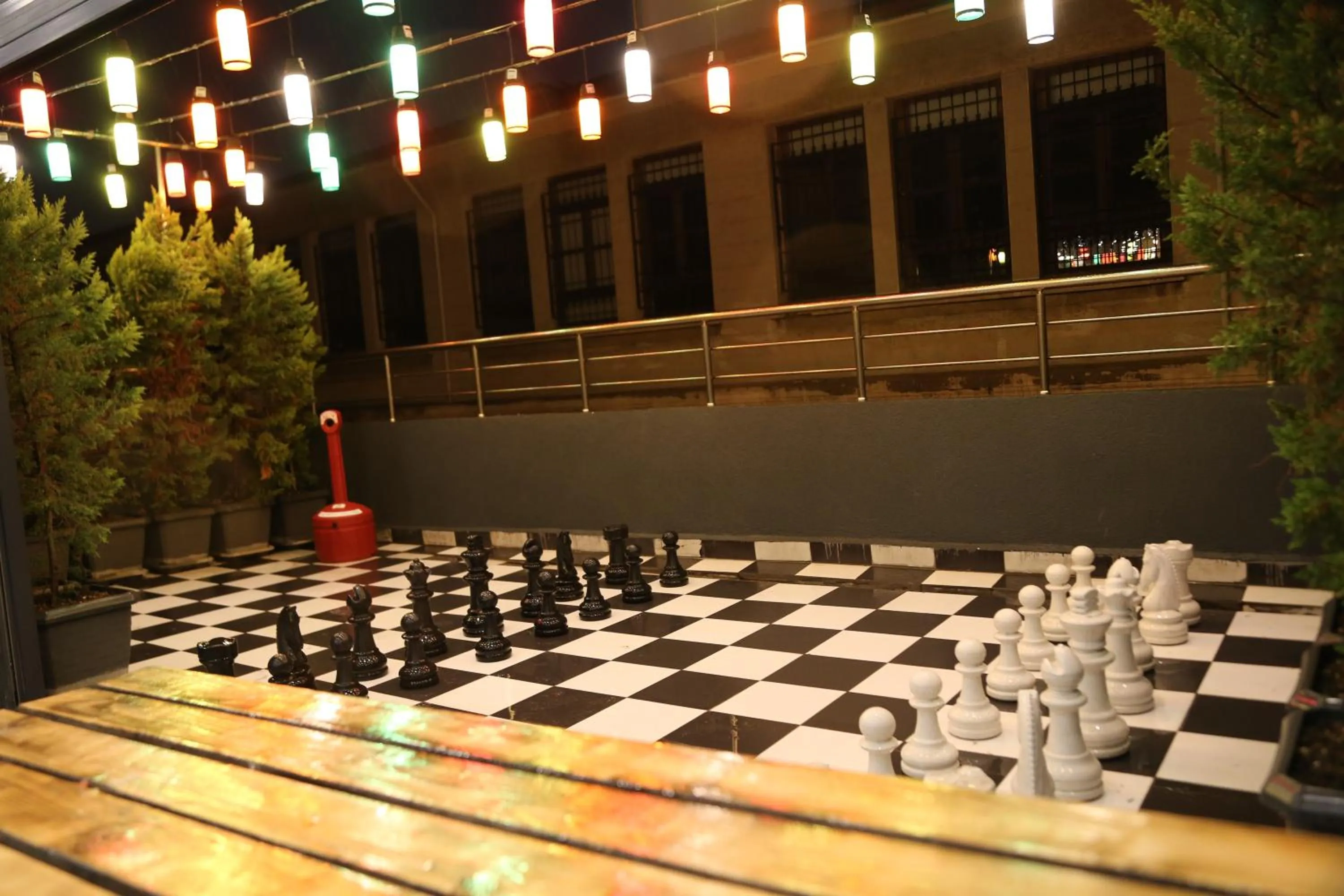 Balcony/Terrace in Hanchi Hostel
