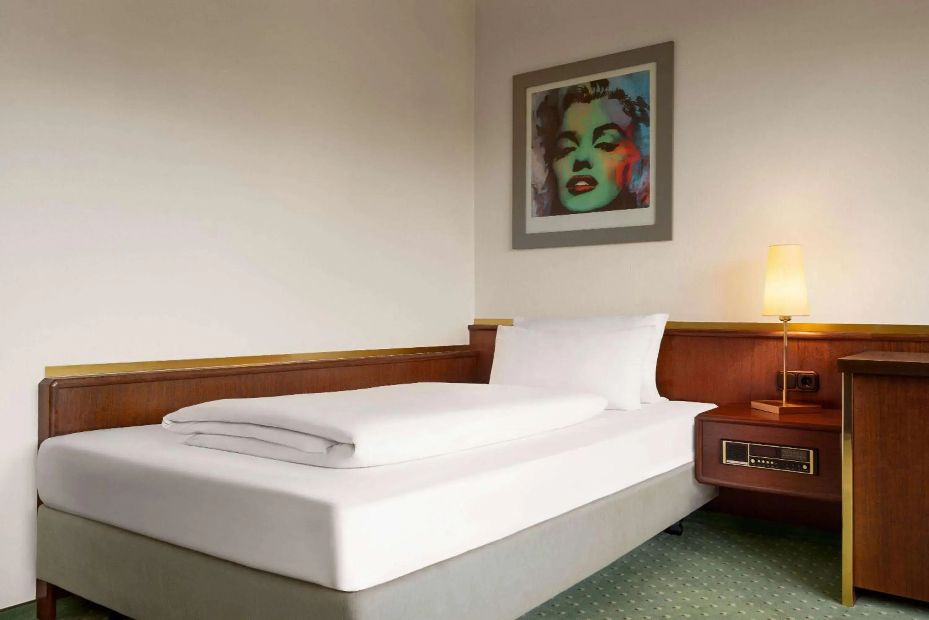 Photo of the whole room, Bed in Amedia Hotel Siegen City, Trademark Collection by Wyndham Photo of the whole room, Bed in Amedia Hotel Siegen City, Trademark Collection by Wyndham