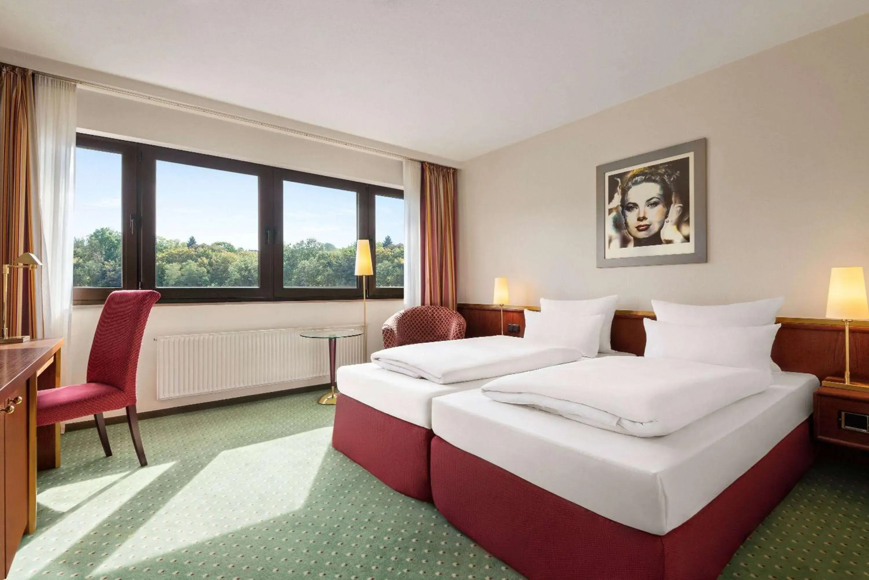 Photo of the whole room, Bed in Amedia Hotel Siegen City, Trademark Collection by Wyndham Photo of the whole room, Bed in Amedia Hotel Siegen City, Trademark Collection by Wyndham