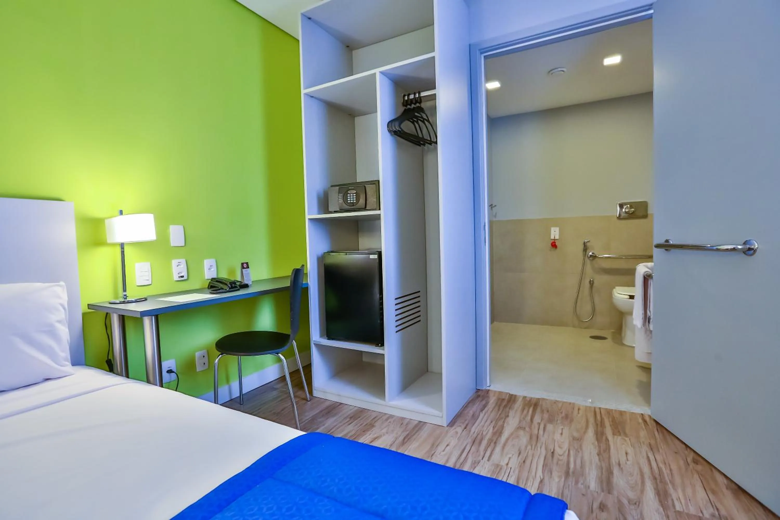 Bathroom, Bed in Go Inn Santo André