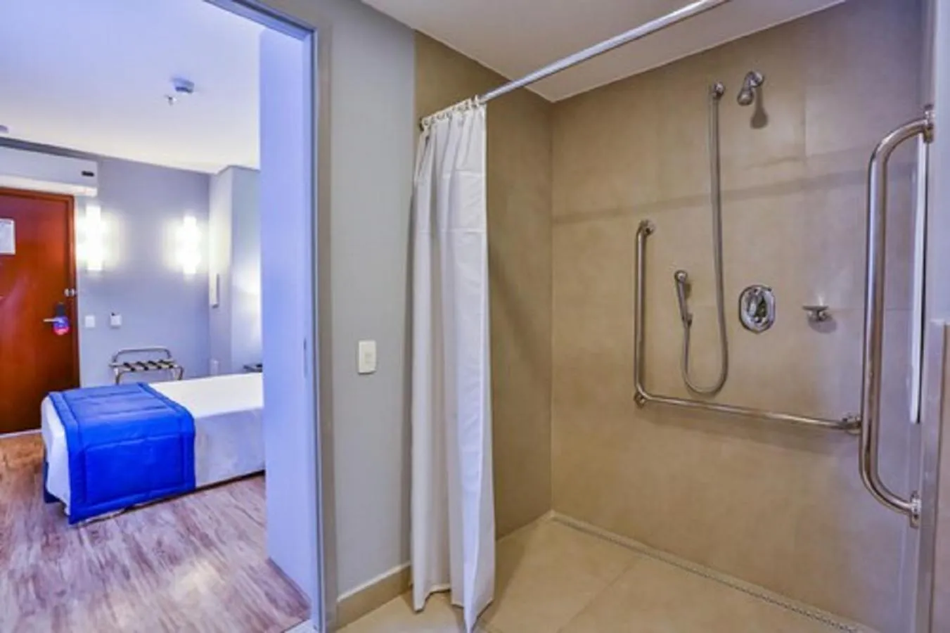 Bathroom, Bed in Go Inn Santo André
