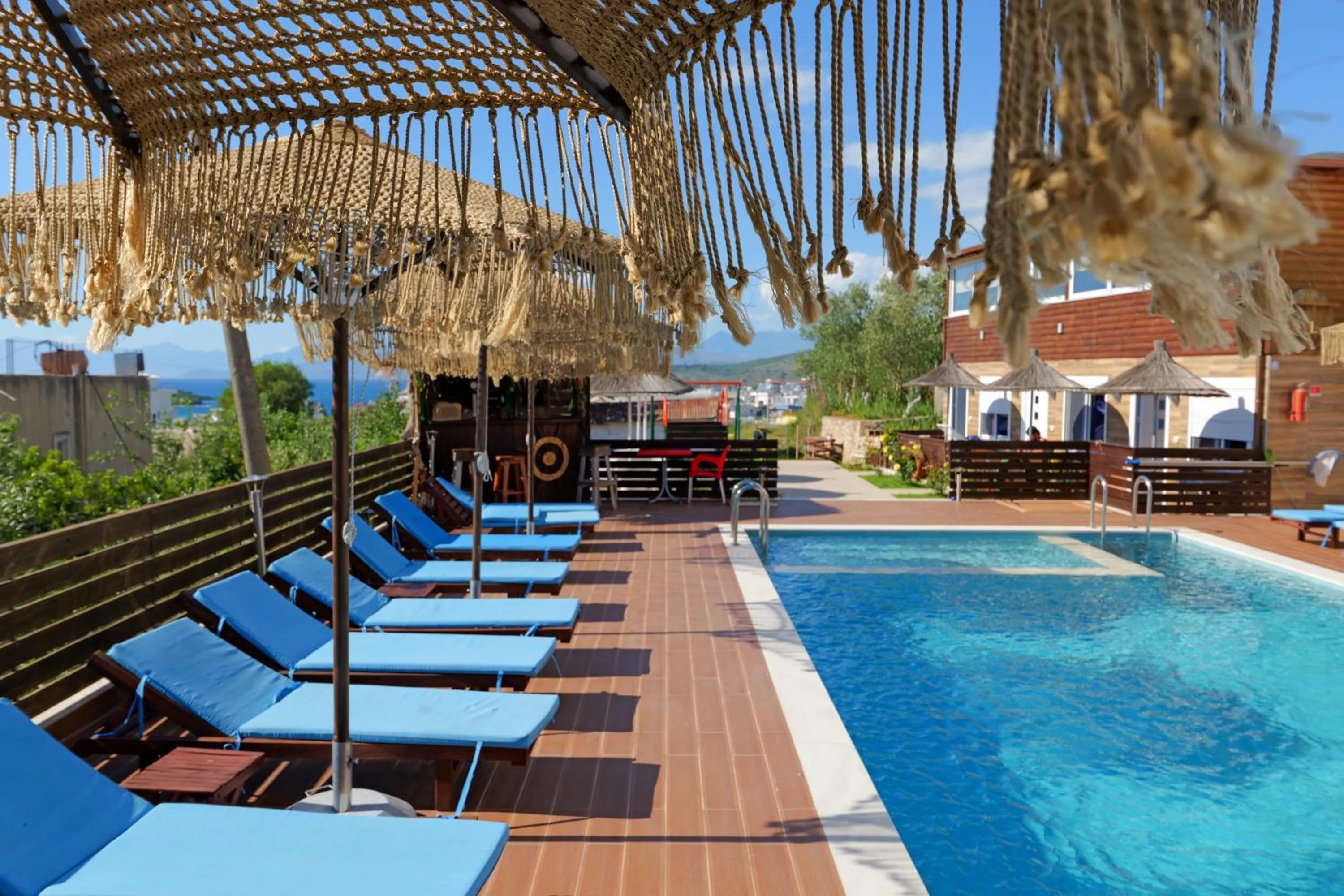 Swimming pool in Vila Shpetimi