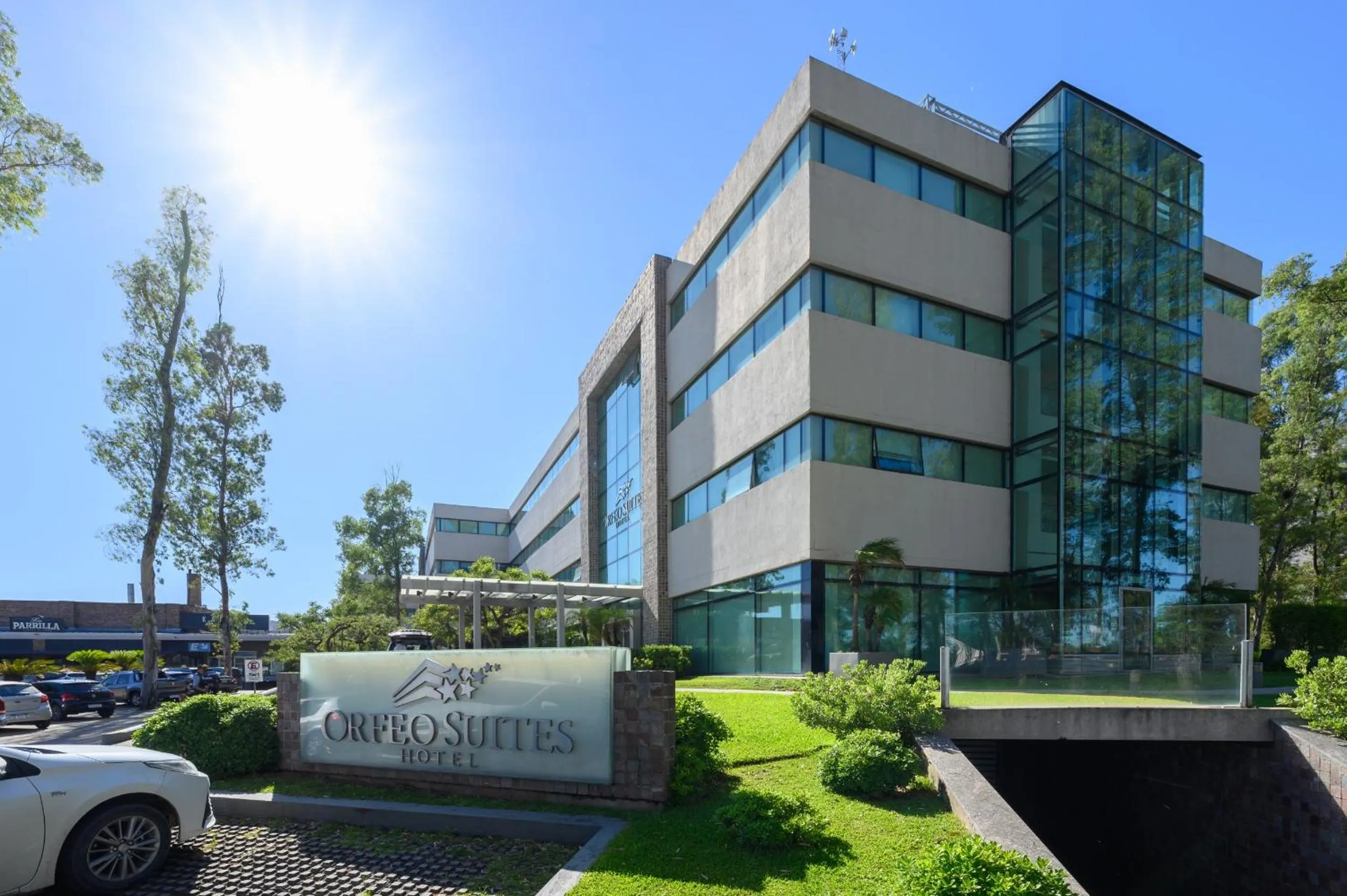 Property building in Orfeo Suites Cordoba