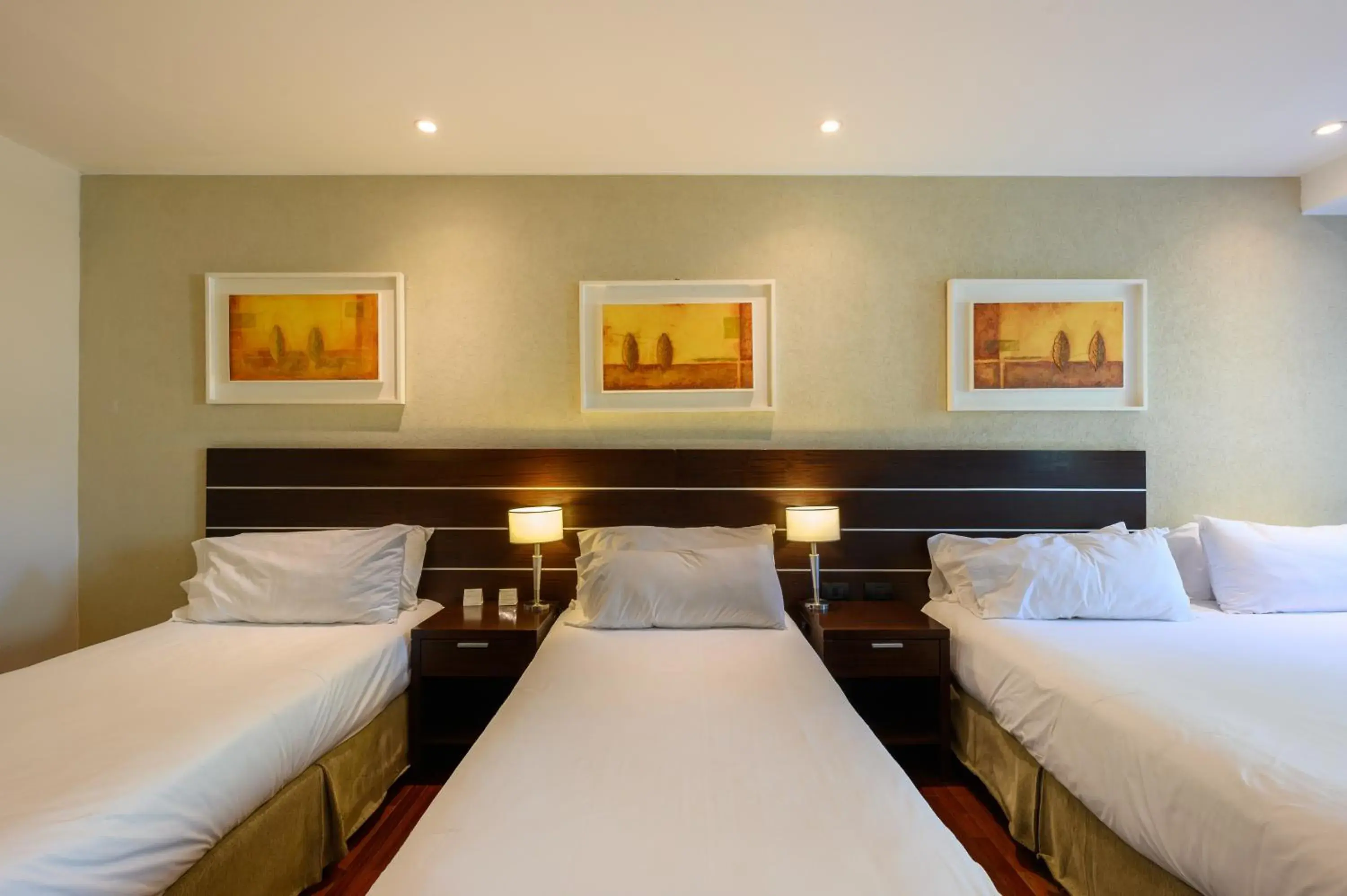 Bed in Orfeo Suites Cordoba Bed in Orfeo Suites Cordoba