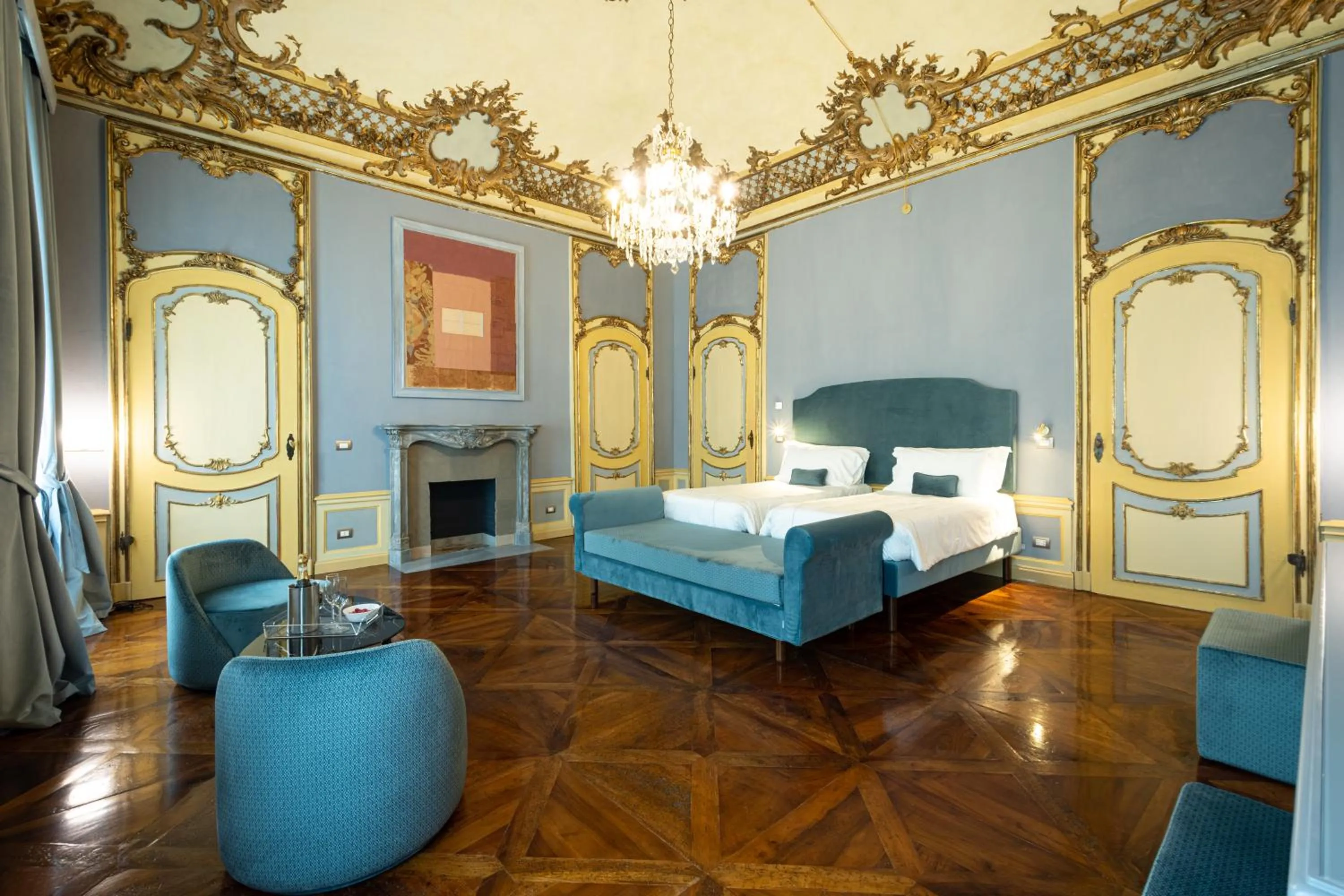 Photo of the whole room, Bed in Palazzo Del Carretto-Art Apartments and Guesthouse
