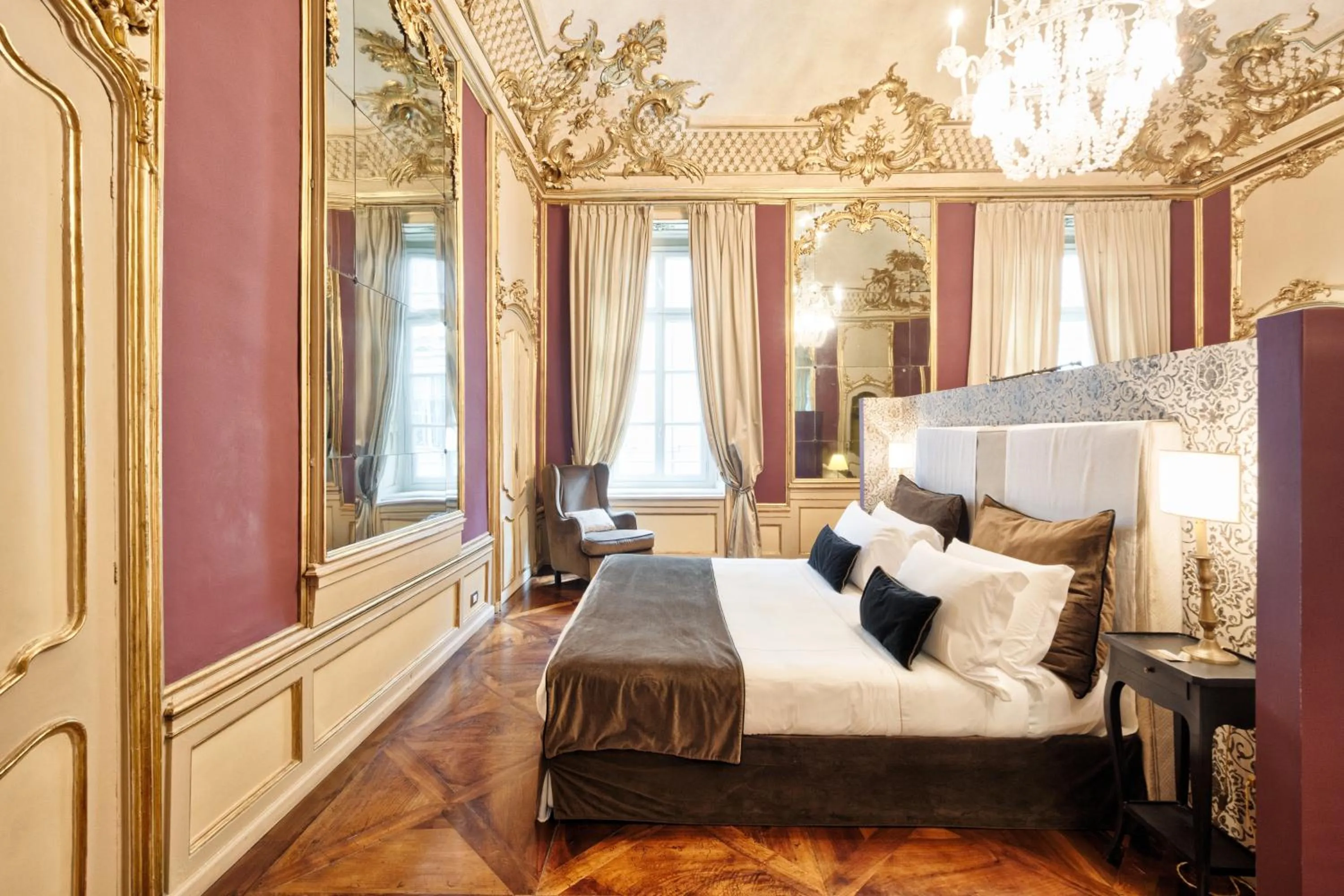 Bedroom, Bed in Palazzo Del Carretto-Art Apartments and Guesthouse