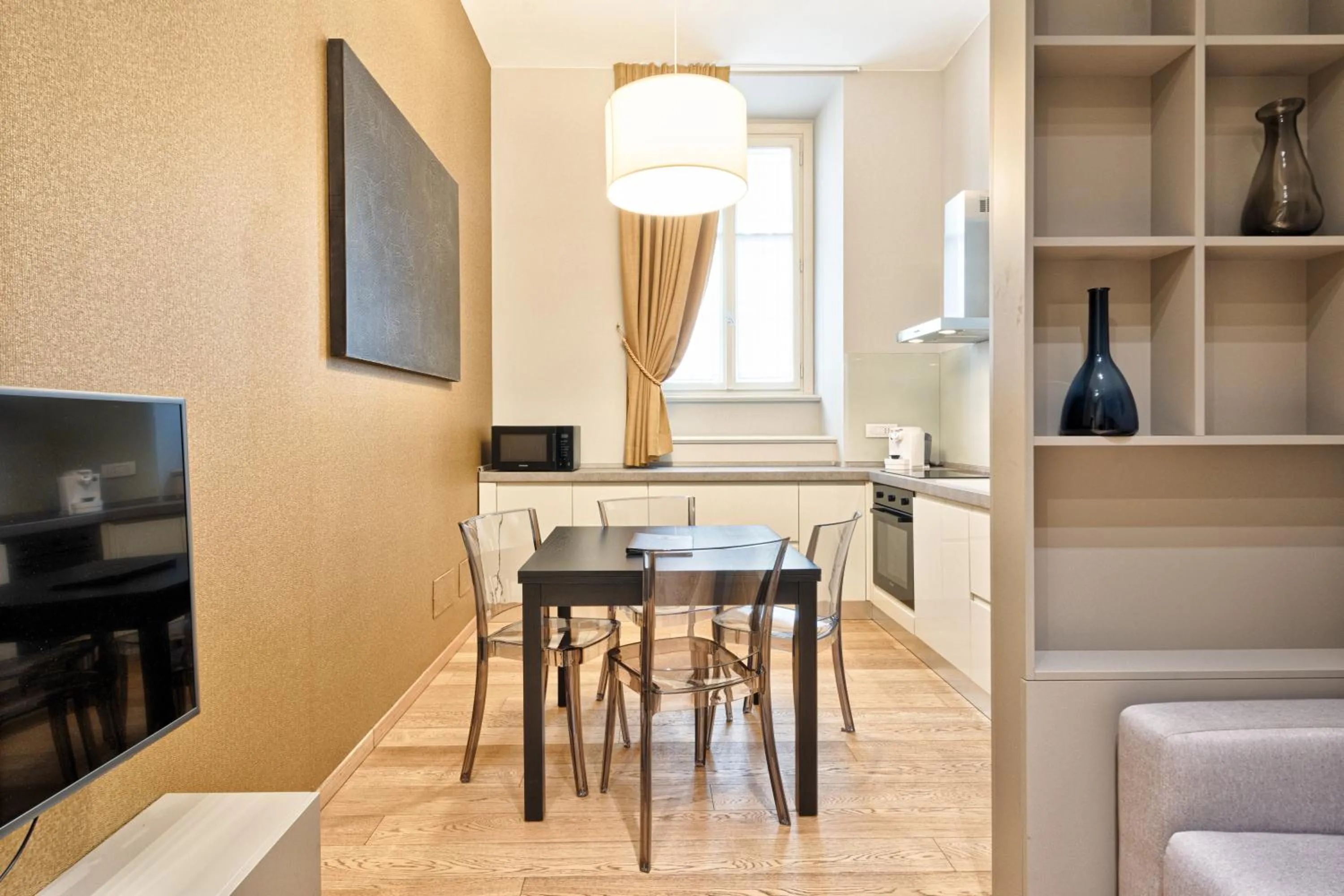 Seating area in Palazzo Del Carretto-Art Apartments and Guesthouse