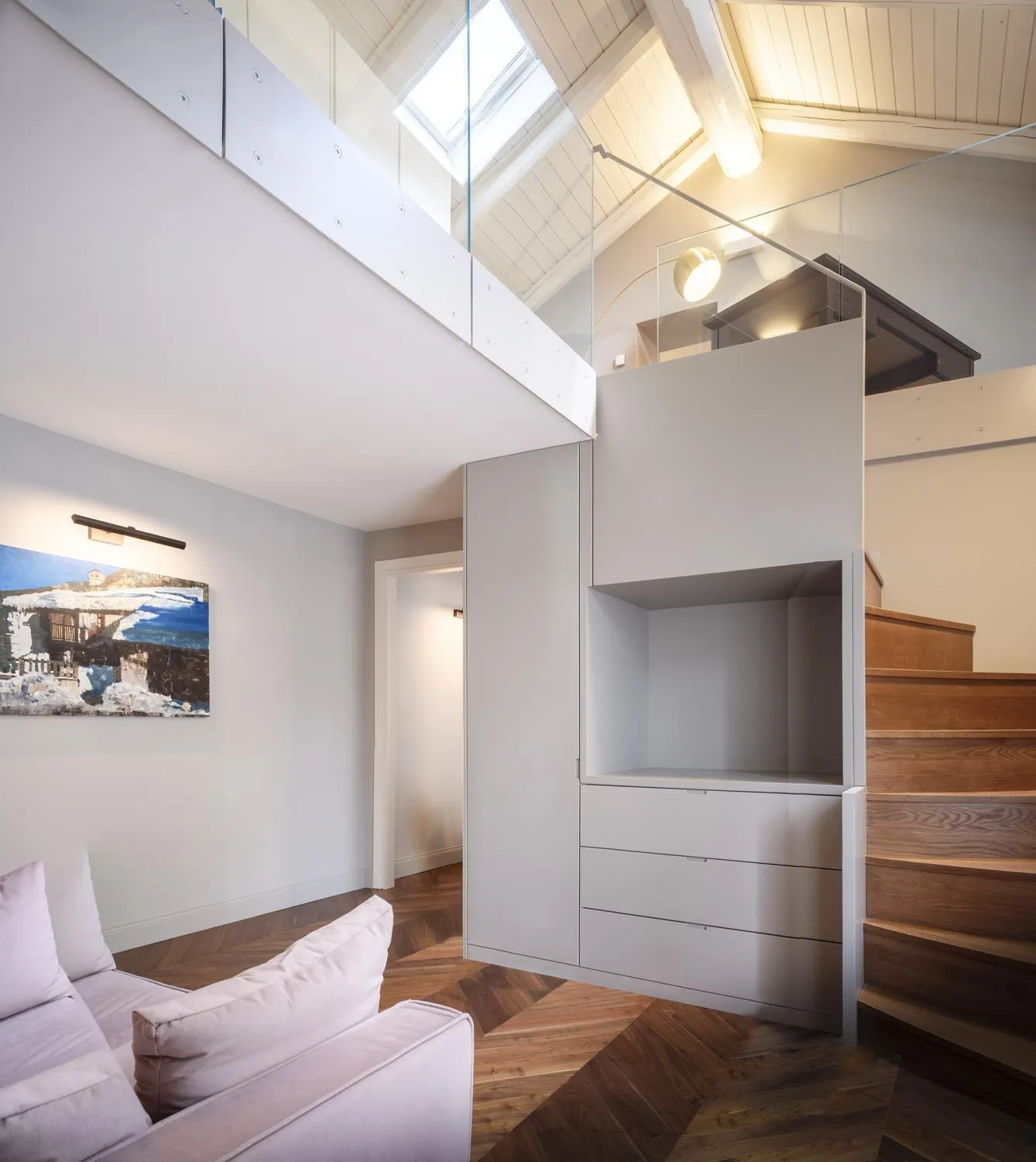 wardrobe, Bed in Palazzo Del Carretto-Art Apartments and Guesthouse