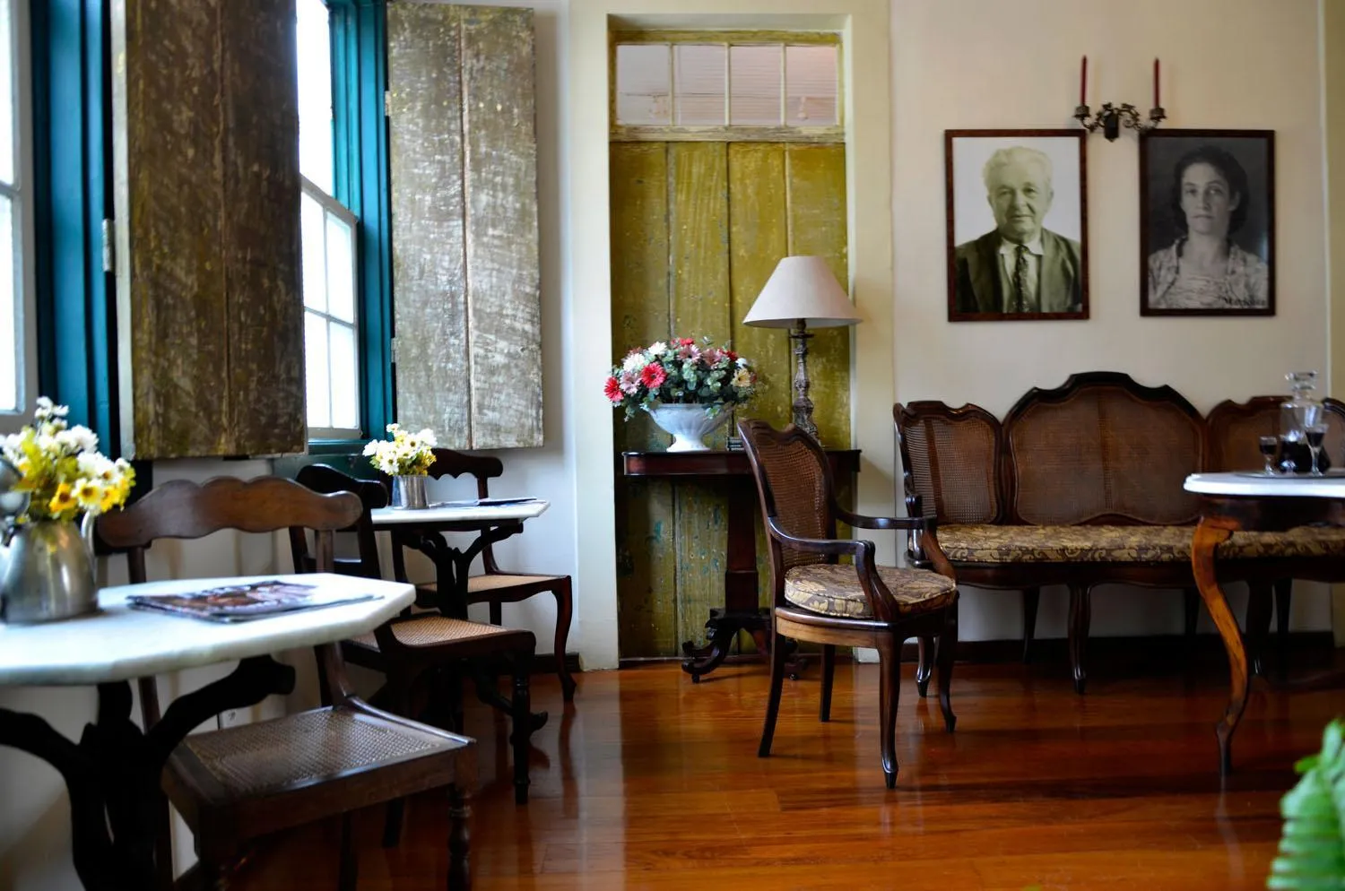 Lobby or reception in Casa do Manequinho Hotel e Restaurante