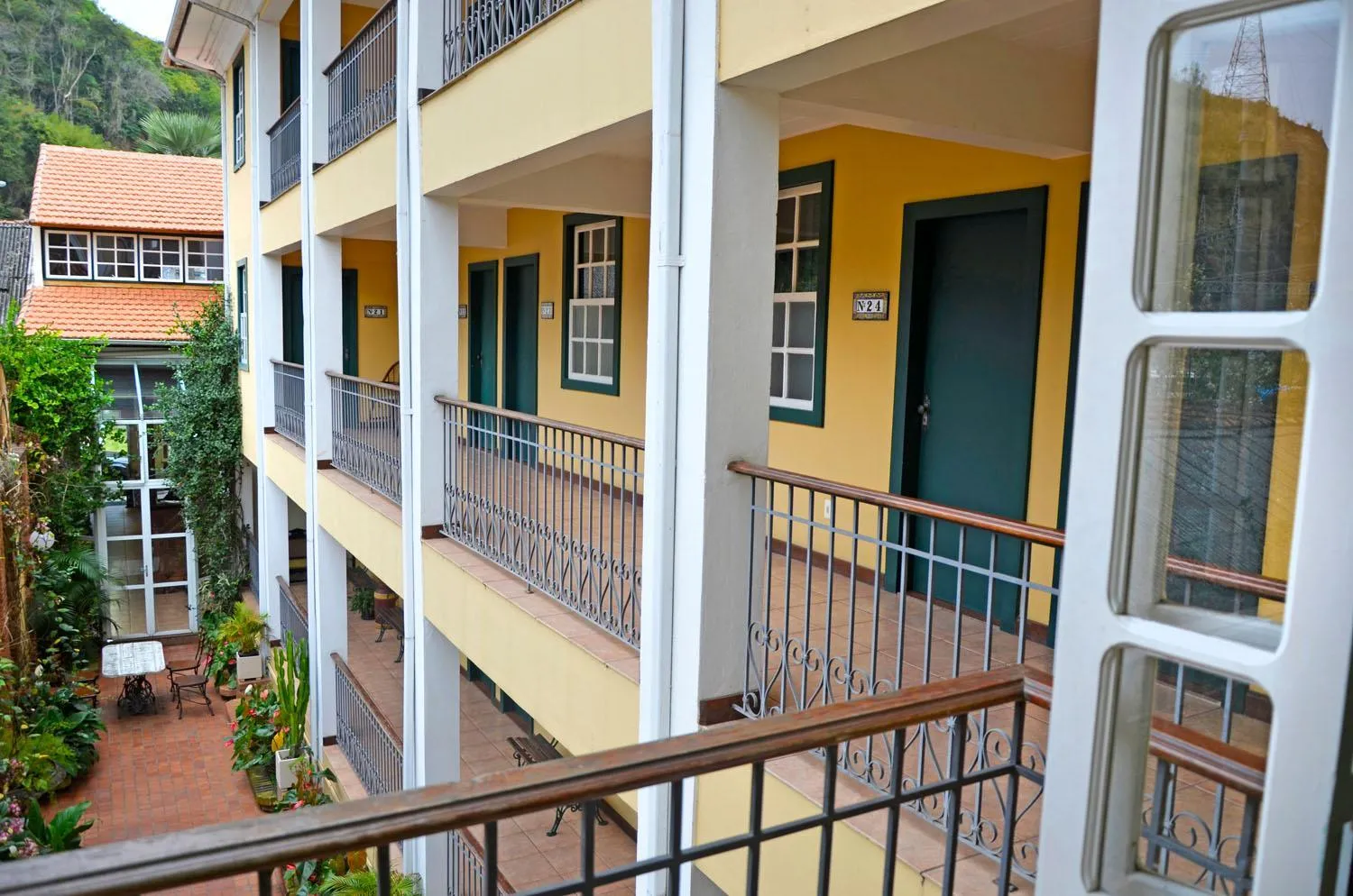 Balcony/Terrace in Casa do Manequinho Hotel e Restaurante