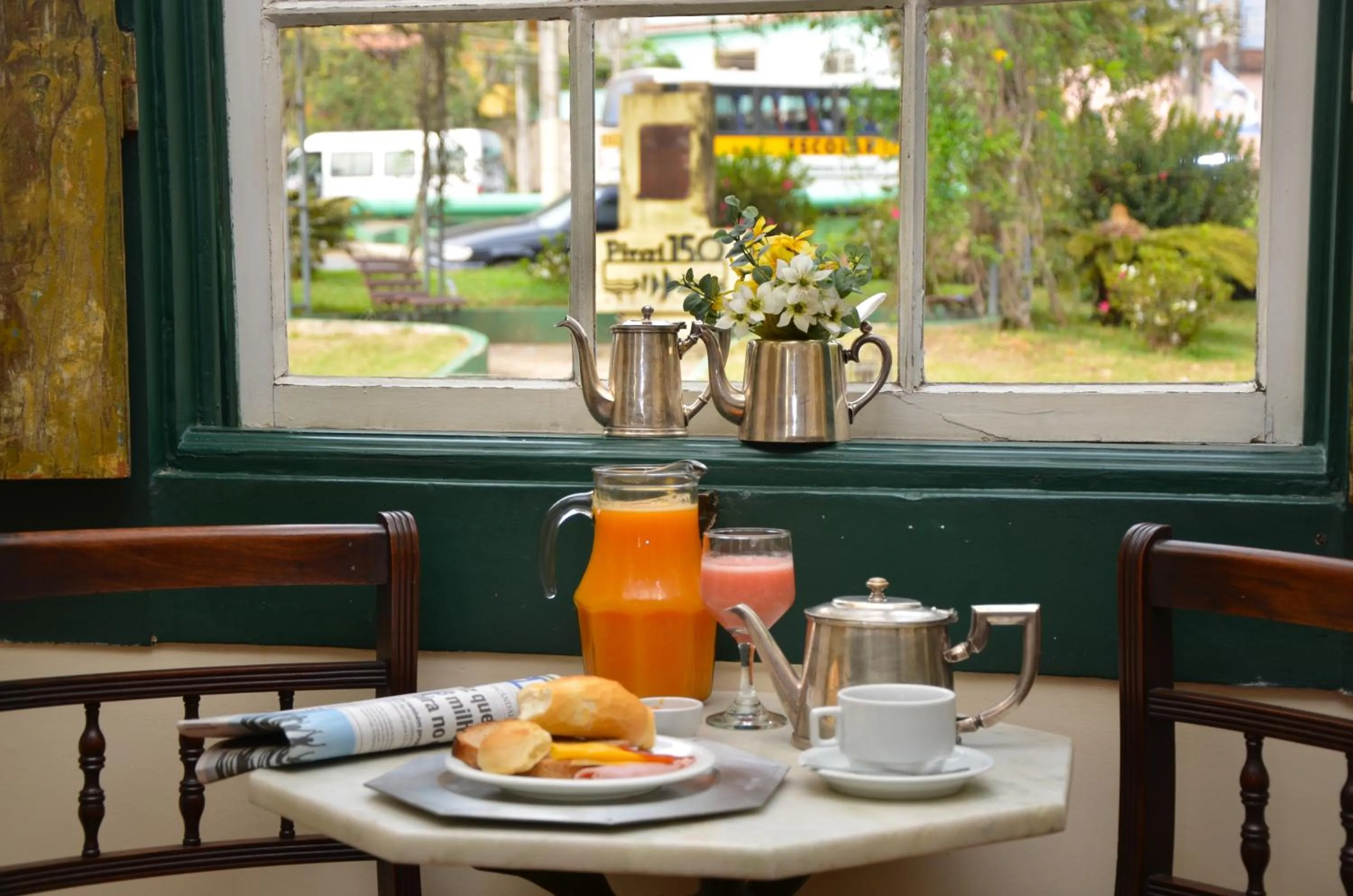 Breakfast in Casa do Manequinho Hotel e Restaurante