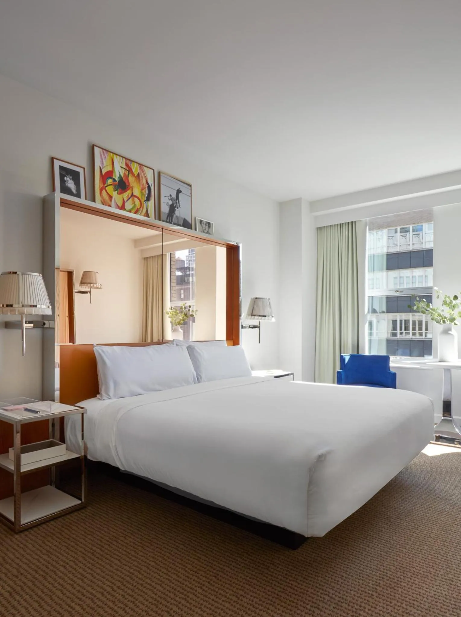 Bedroom, Bed in Hotel Park Ave NYC