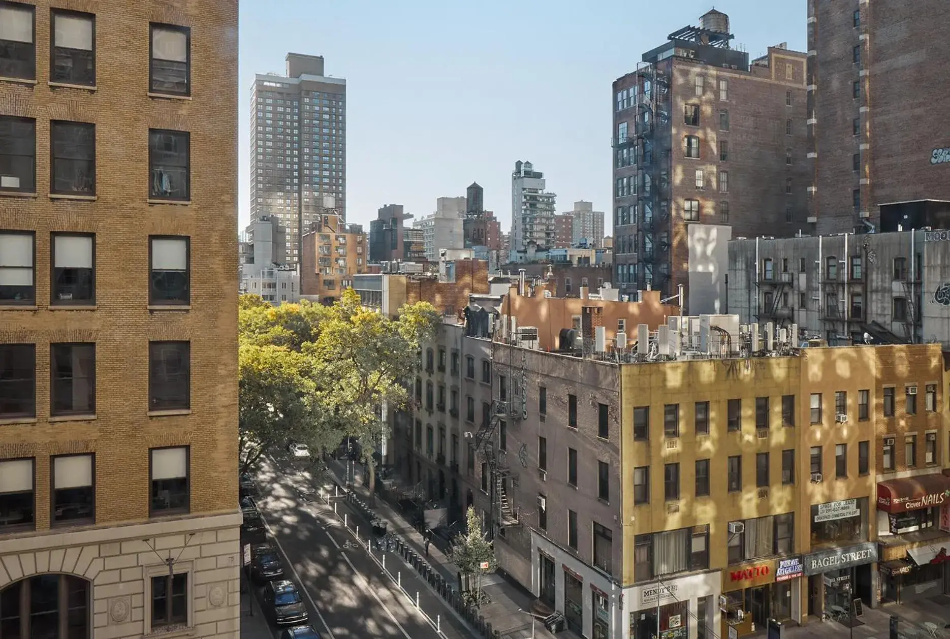 City view in Hotel Park Ave NYC City view in Hotel Park Ave NYC